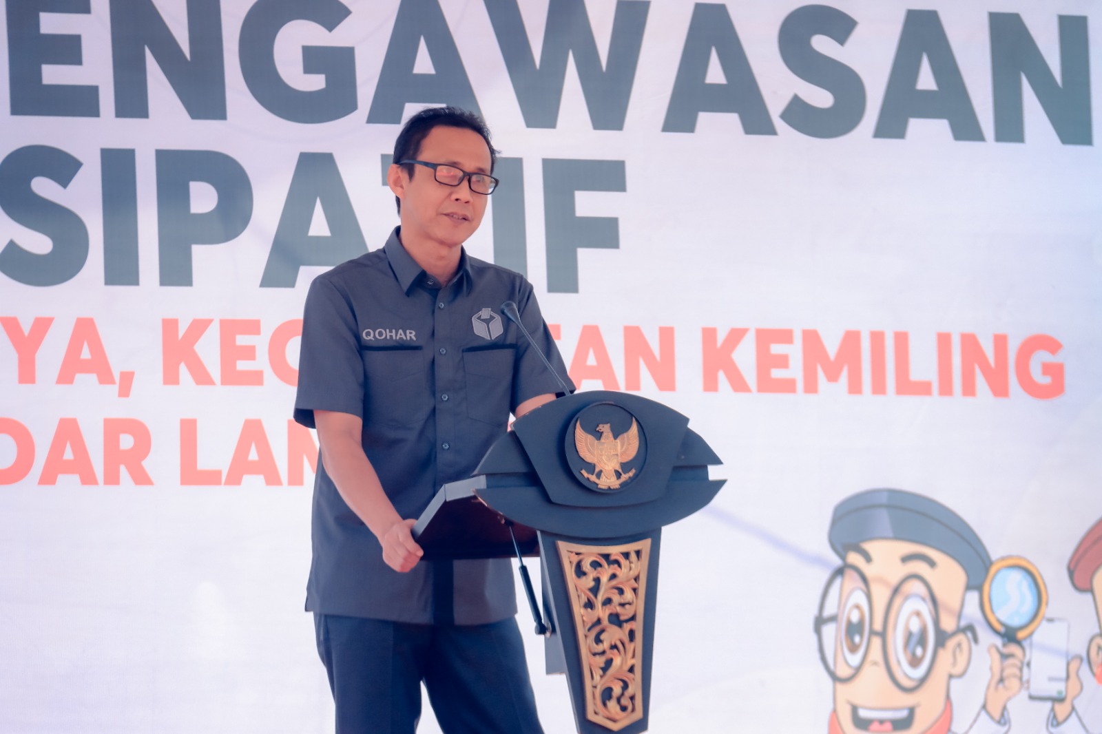 Bentuk Kampung Pengawasan Partisipatif, Qohar : Indikator Keberhasilan Pemilihan Umum Adalah Tingginya Partisipasi Masyarakat
