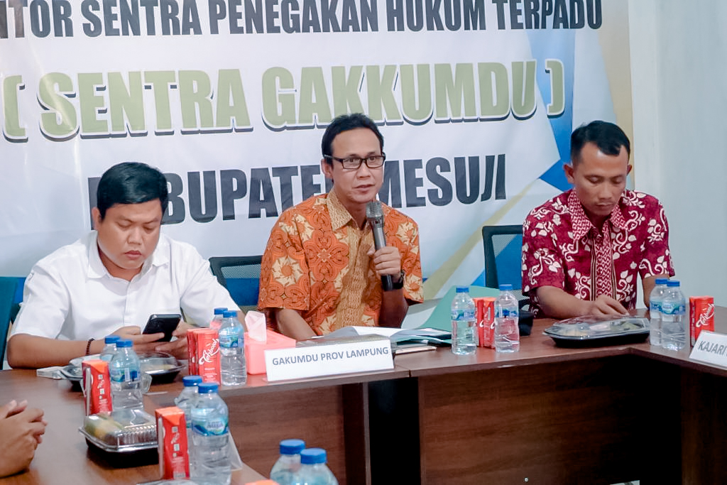 Pemantapan Sinergitas Kelembagaan Jelang Pemilu 2024; Sentra Gakkumdu Lampung Kunjungi Bawaslu Mesuji