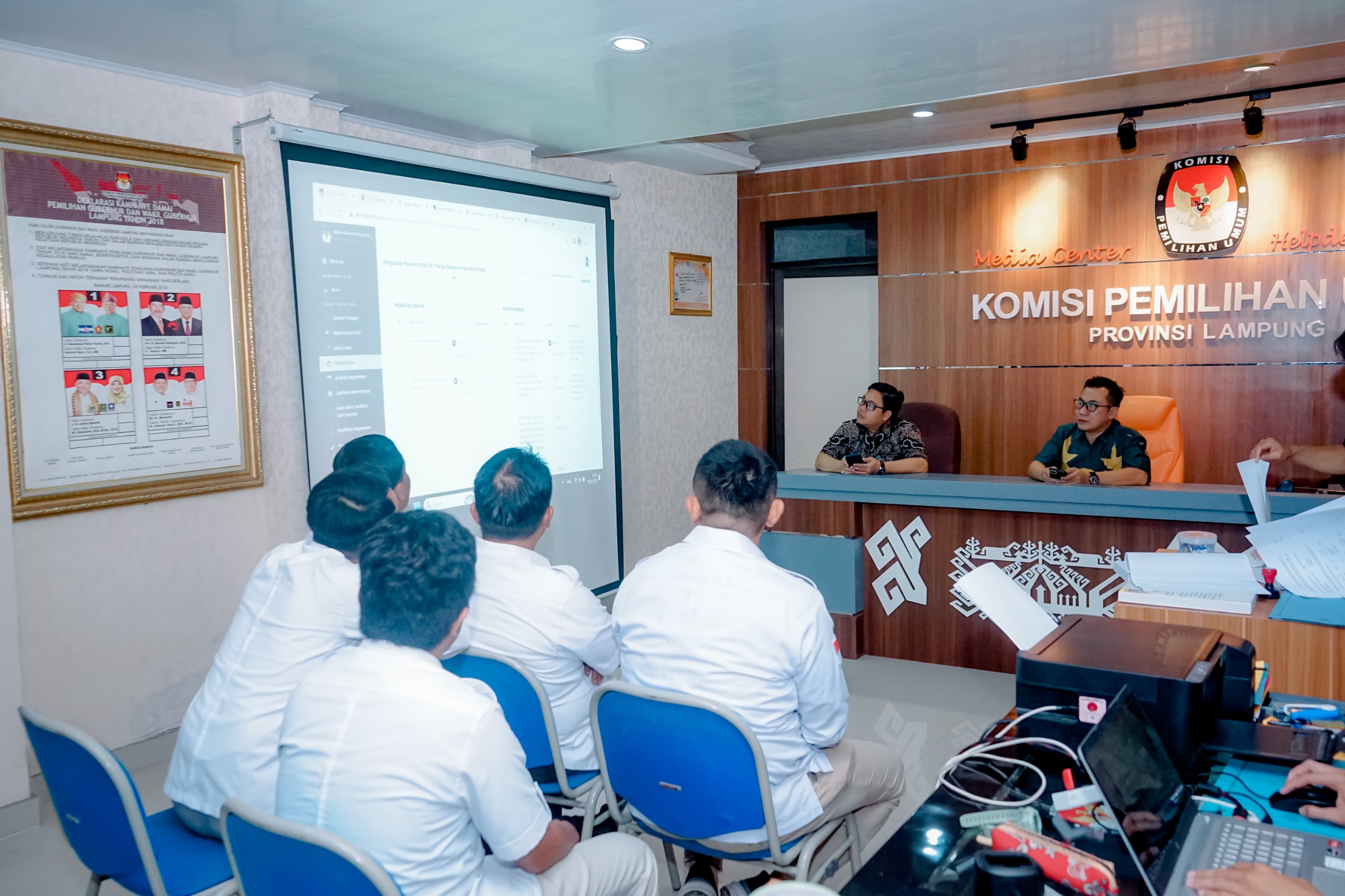 Bawaslu Lampung Awasi Melekat Tahapan Pencermatan DCT Legislatif Pemilu 2024