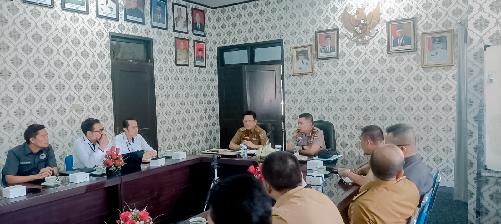 Kunker Staf Ahli Kemenko Polhukam RI, Gistiawan : Peran Stakeholders Sangat Penting Dalam Mengawal Proses Pemilu dan Pilkada