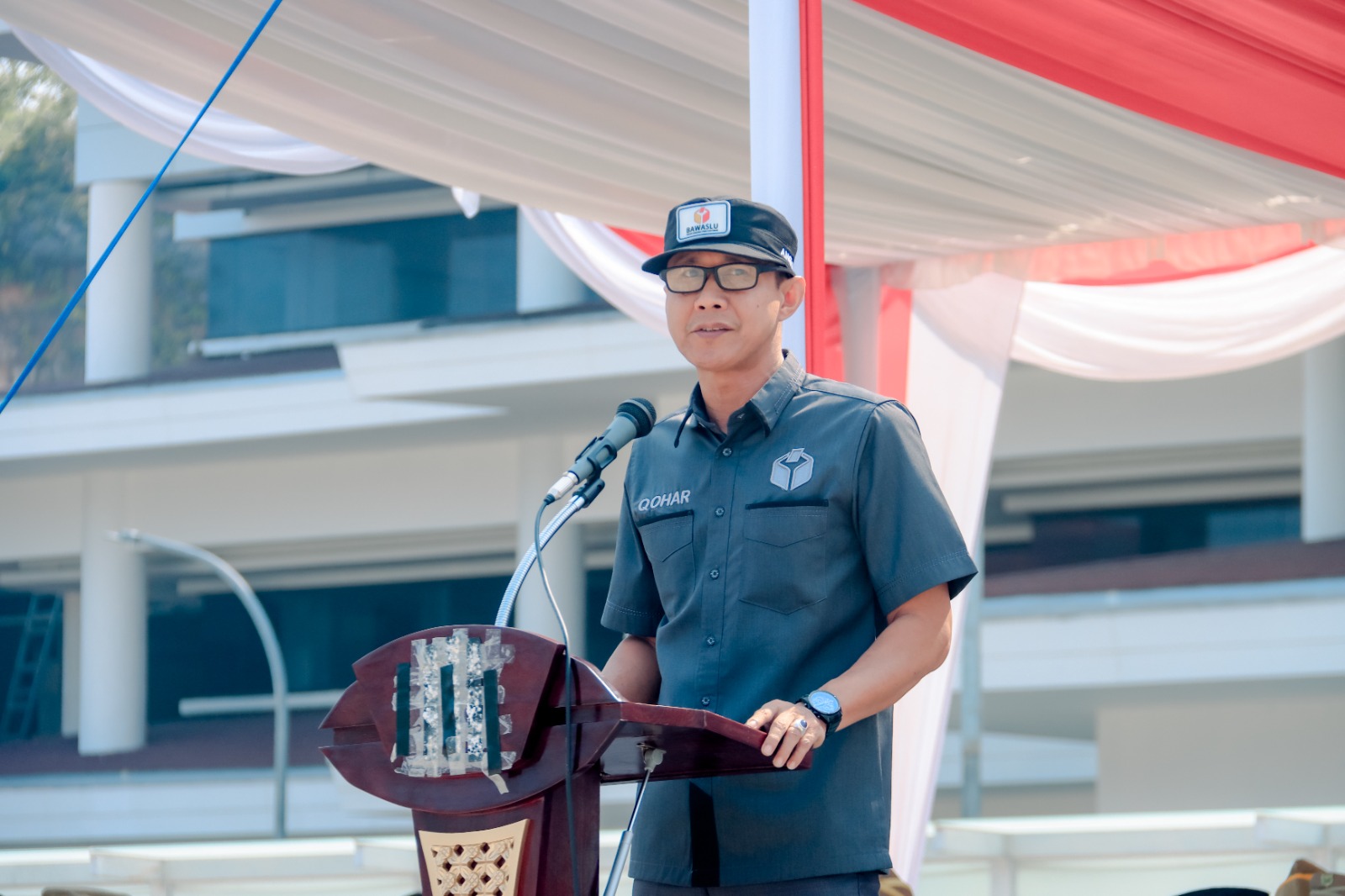 Deklarasi Netralitas ASN Di Pesisir Barat, Qohar Ungkapkan Tiga Isu yang Menjadi Atensi Bawaslu Lampung