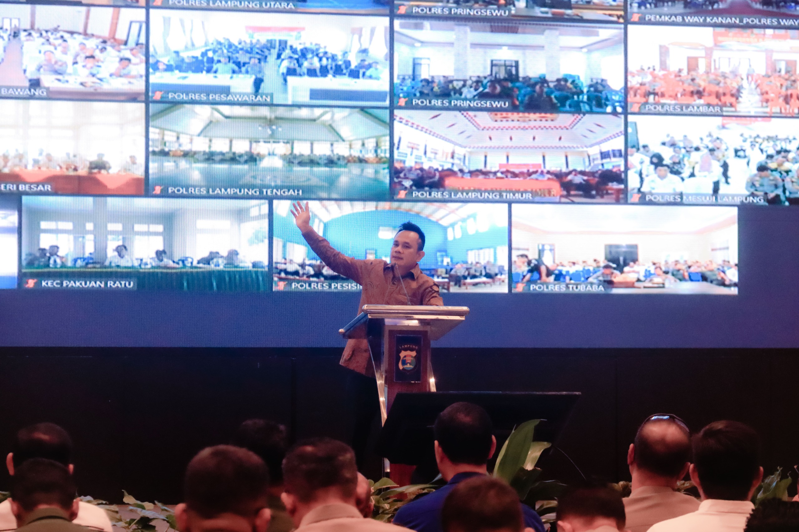 Ciptakan Pemilu Aman Dan Damai 2024, Bawaslu Apresiasi Polda Lampung Gelar Apel Sinergitas