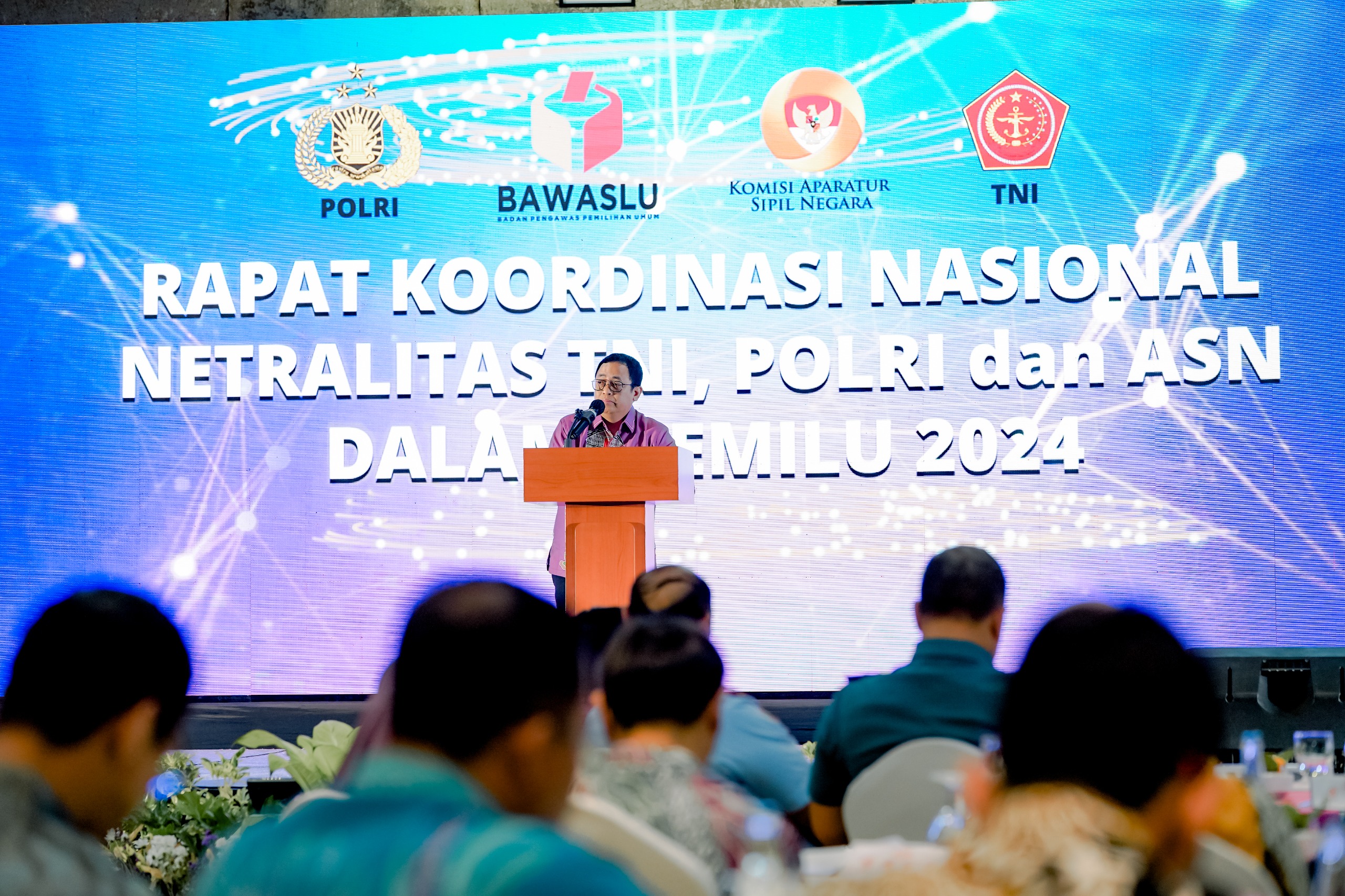 Bawaslu, TNI, Polri, dan ASN Satukan Persepsi Netralitas dalam Pemilu 2024