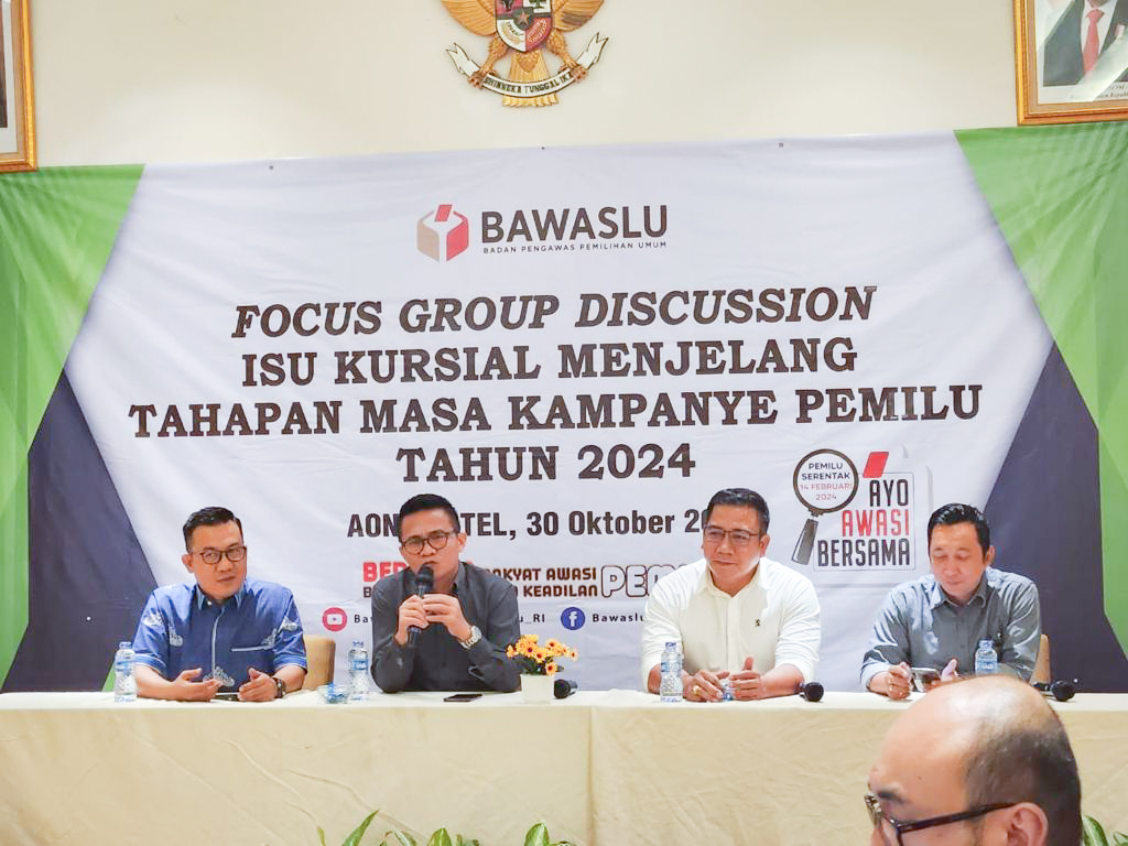 Bawaslu Himpun Isu Krusial Menjelang Tahapan Masa Kampanye Pemilu Tahun 2024