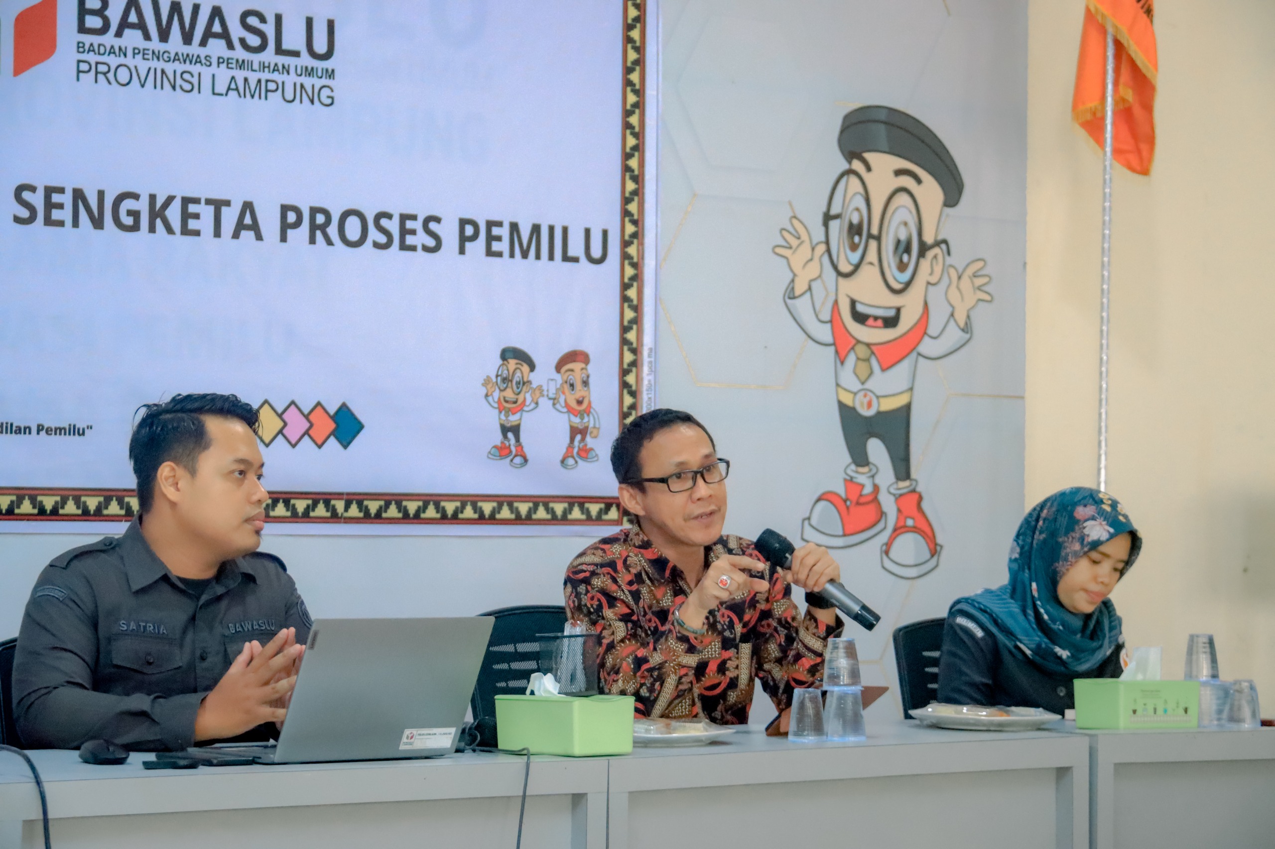 Qohar Tegaskan Data Dan Informasi Sebagai Pusat Informasi Dari Bawaslu