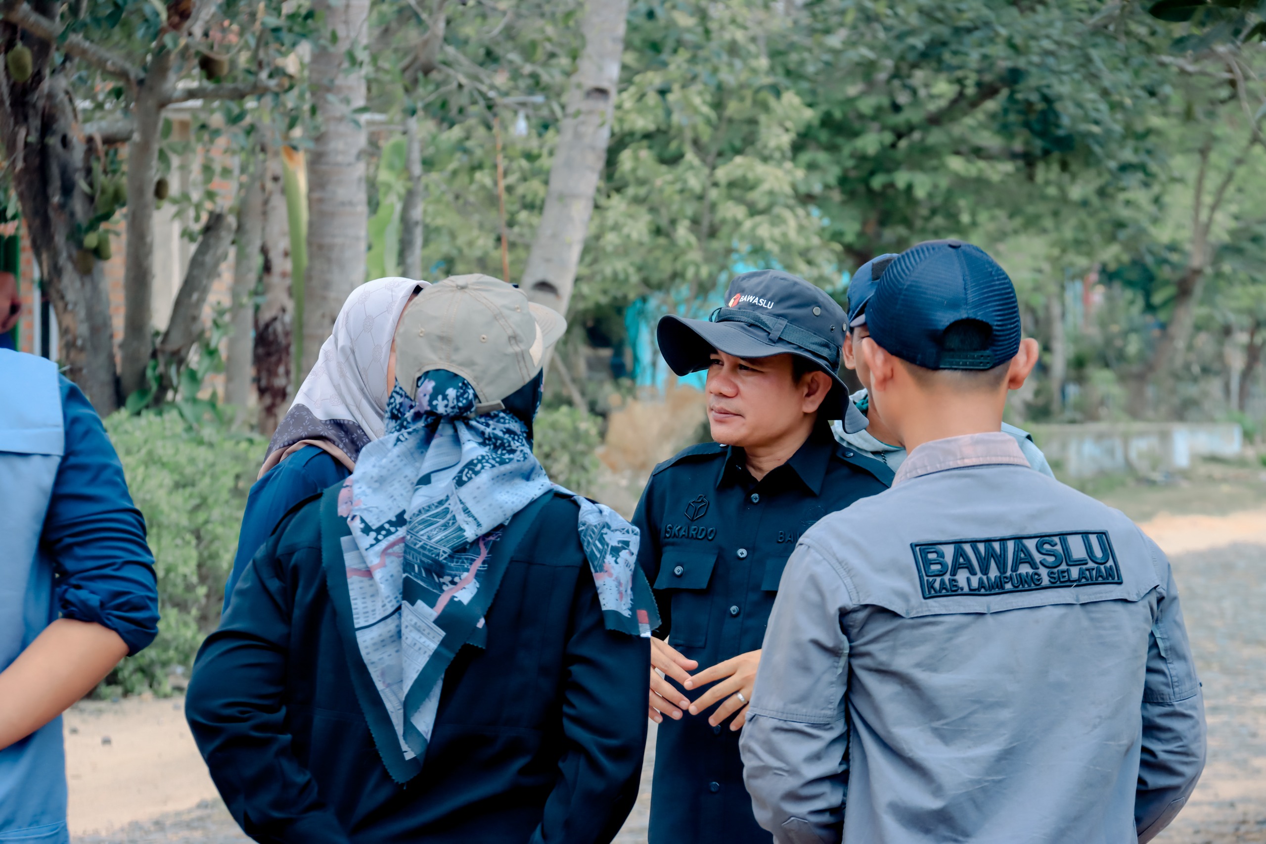 Kunjungi Daerah Perbatasan, Bawaslu Lampung Pastikan Hak Pilih Masyarakat Sesuai Wilayah Kependudukan