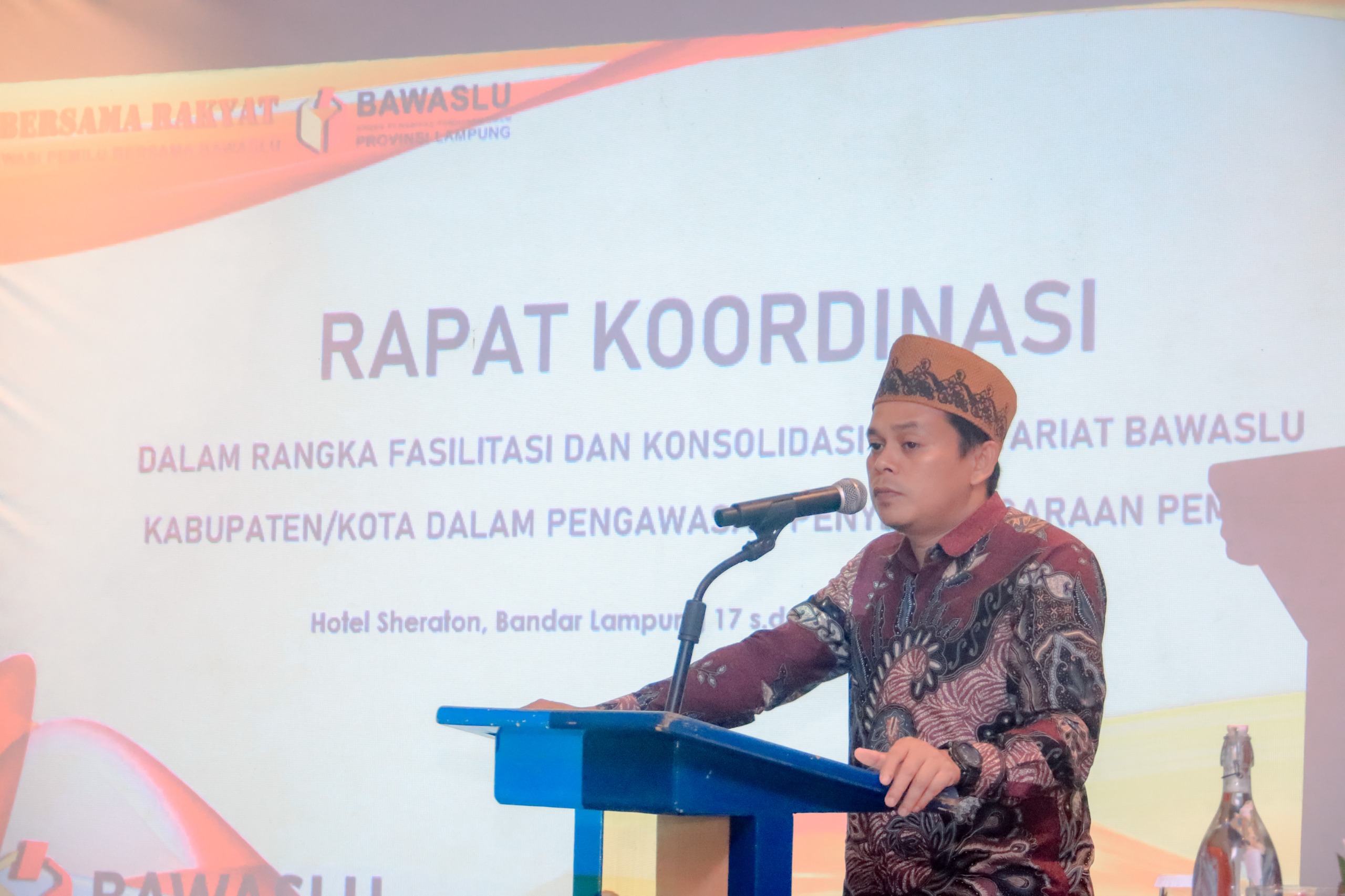 Konsolidasi Sekretariat Bawaslu Kabupaten/Kota Imam Minta Perkuat Jajaran Pengawas Pemilu