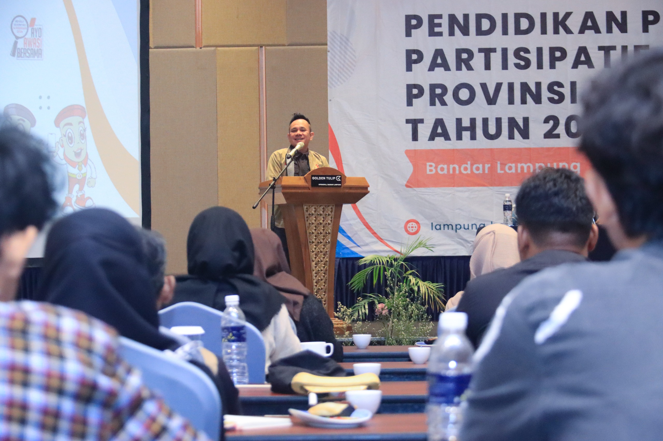 Bawaslu Lampung Berharap Elemen Masyarakat Antusias Mengawasi Pemilu 2024