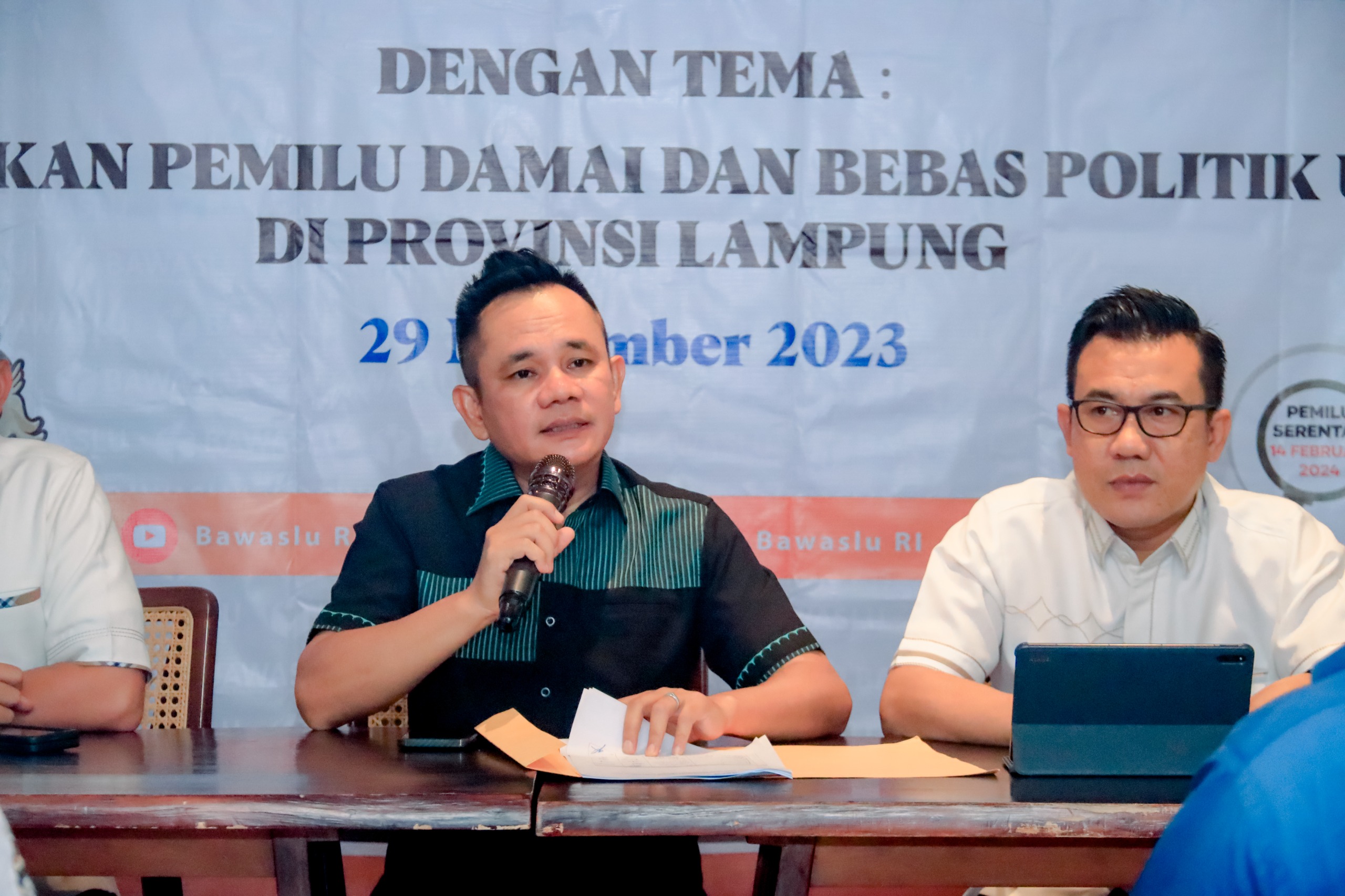 Kedepankan Fungsi Pencegahan Pada Tahapan Kampanye, Bawaslu Lampung Ingatkan Beberapa Aturan