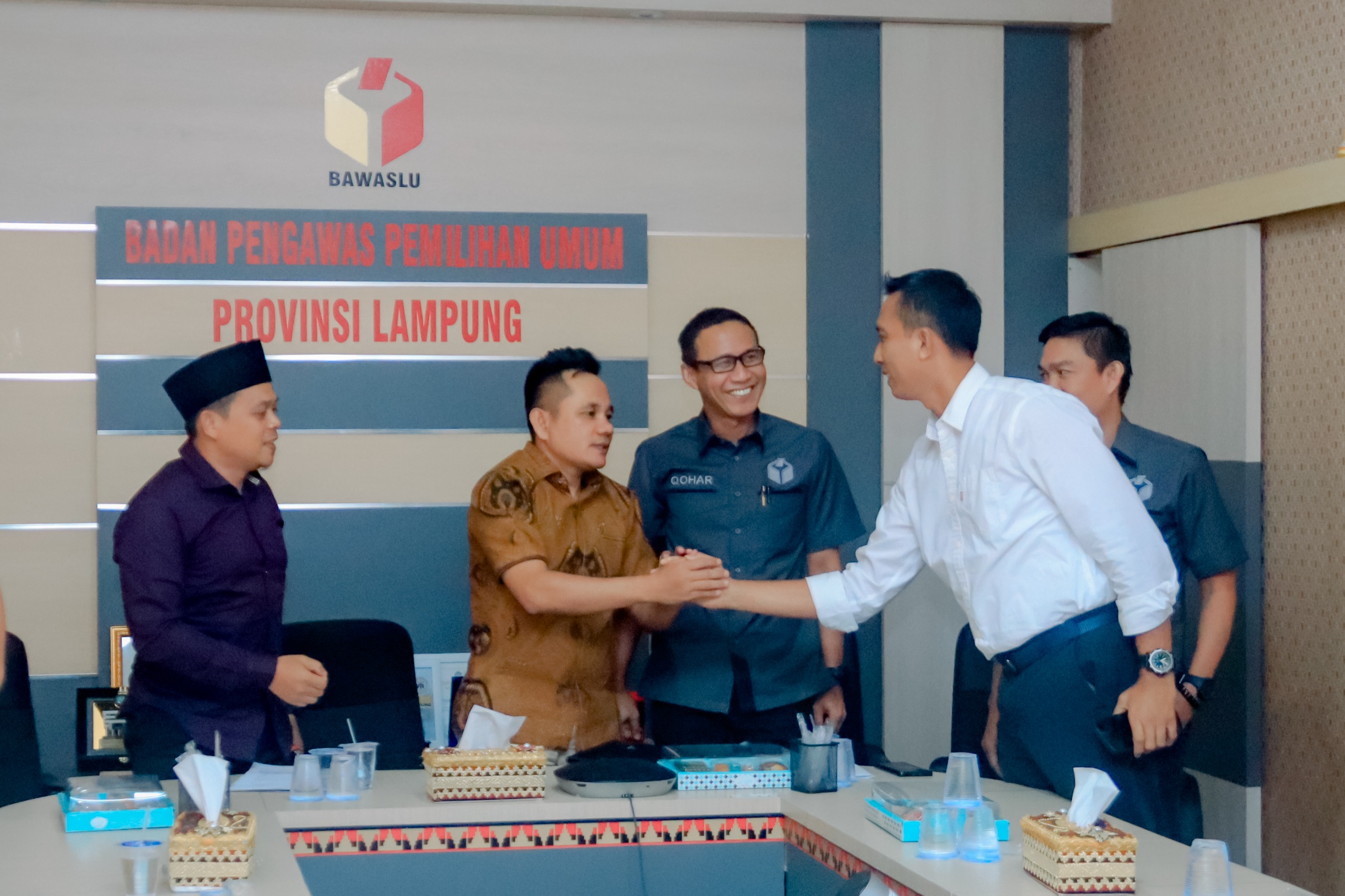 Jaga Keamanan Pemilu Di Lampung, Bawaslu Lampung Berkoordinasi Intens Dengan Polri