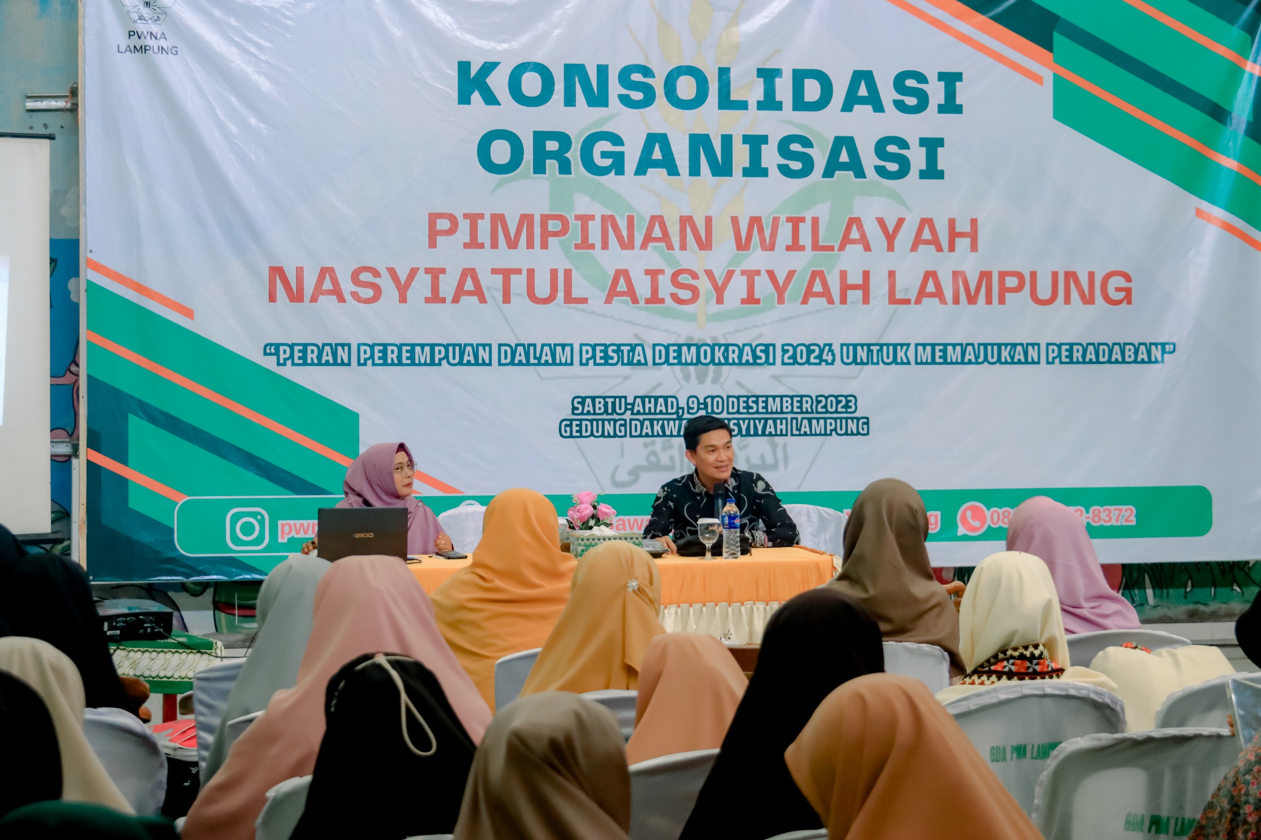 Bawaslu Lampung Mengajak Perempuan Menjadi Pemilih Cerdas dan Berintegritas