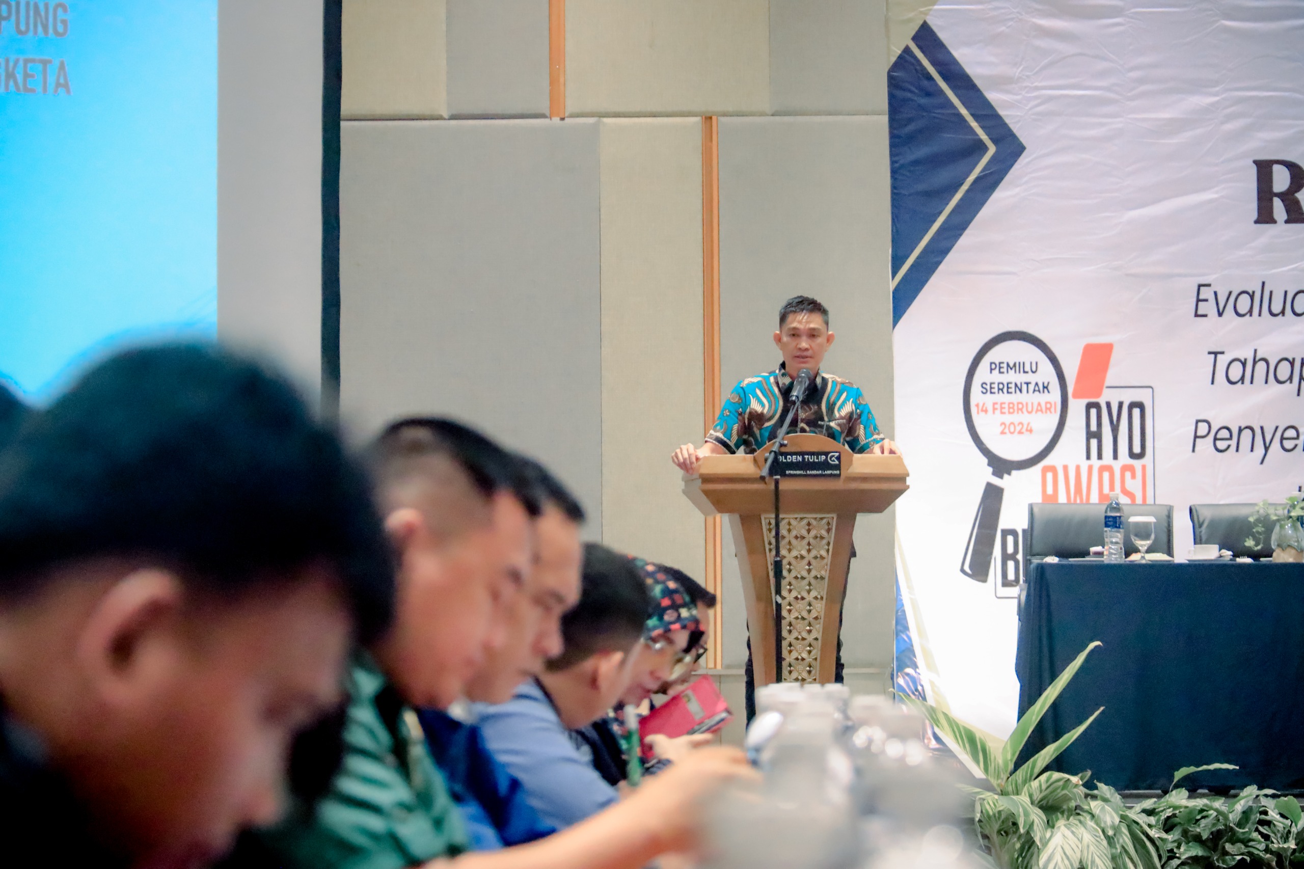 Bawaslu Lampung Sosialisasikan Penyelesaian Sengketa Kepada Parpol