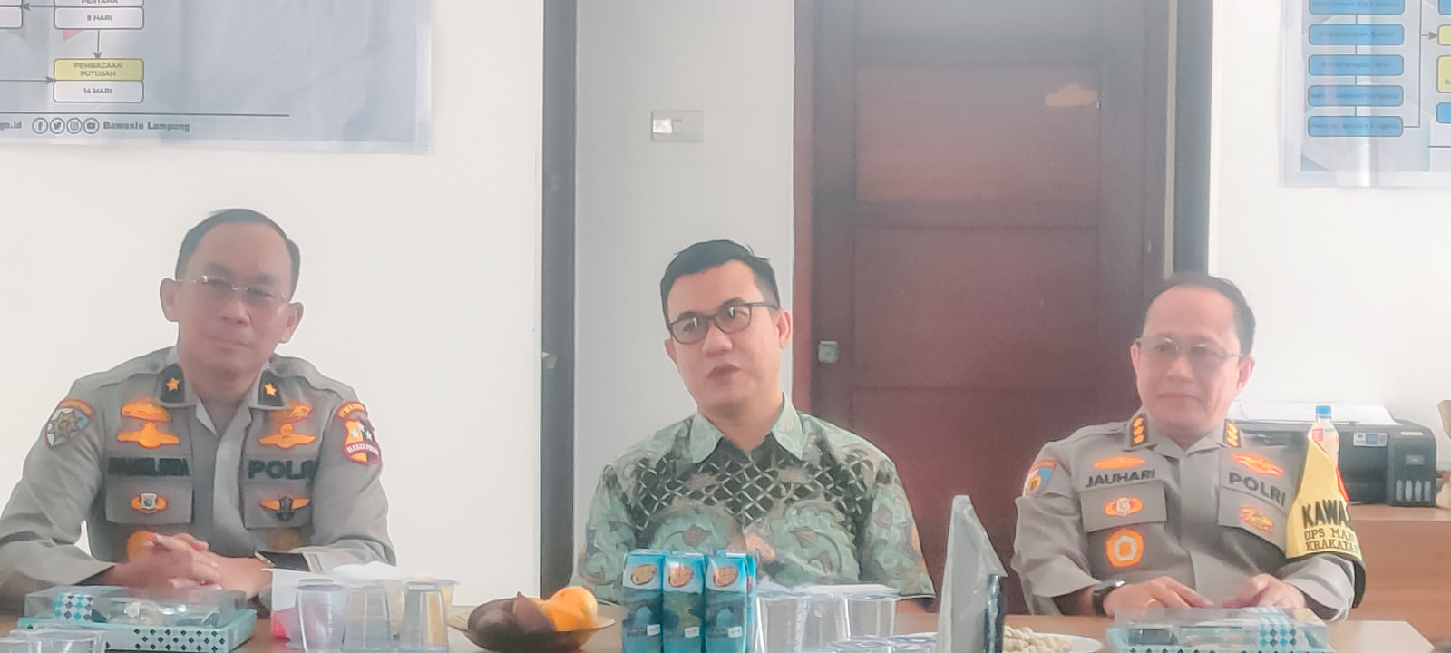 Gakkumdu Lampung Terima Kunjungan Was Ops Operasi Mantab Brata 2023 - 2024