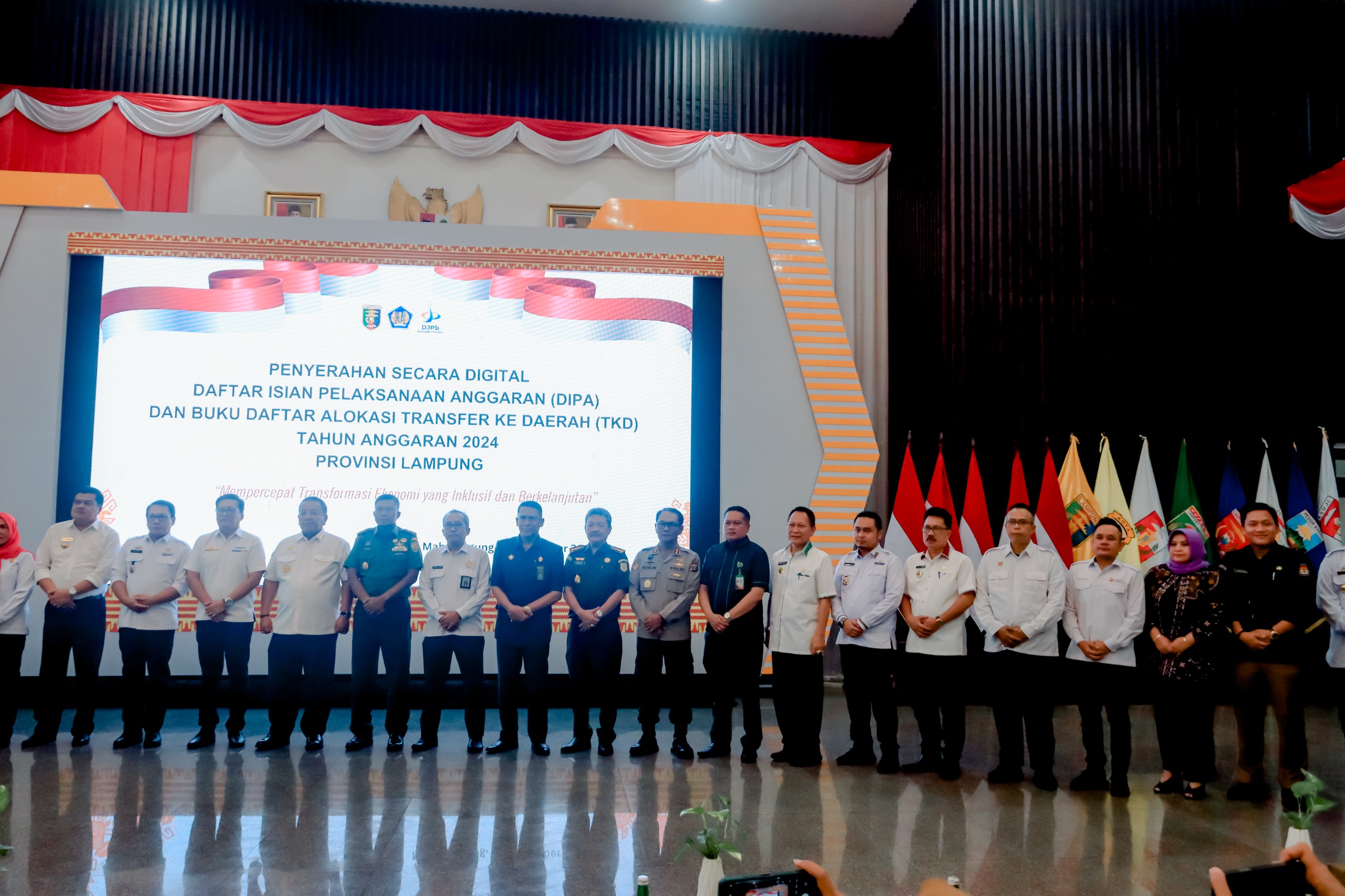 Terima DIP Dan TKD, Bawaslu Lampung : Bentuk Kepedulian Negara Terhadap Demokrasi Melalui Pemilu 2024