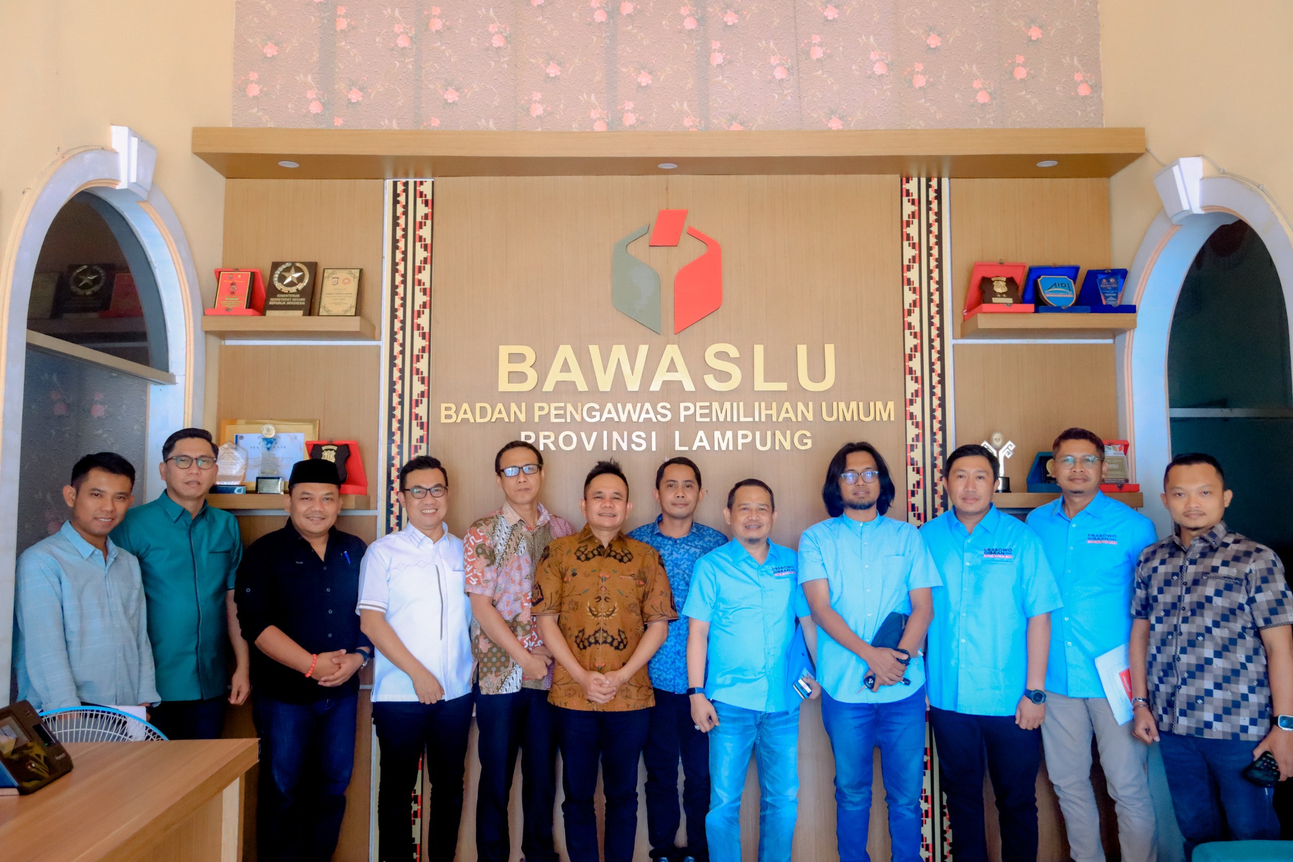 Bawaslu Lampung Bangun Koordinasi dengan Tim Kampanye Daerah Capres Cawapres