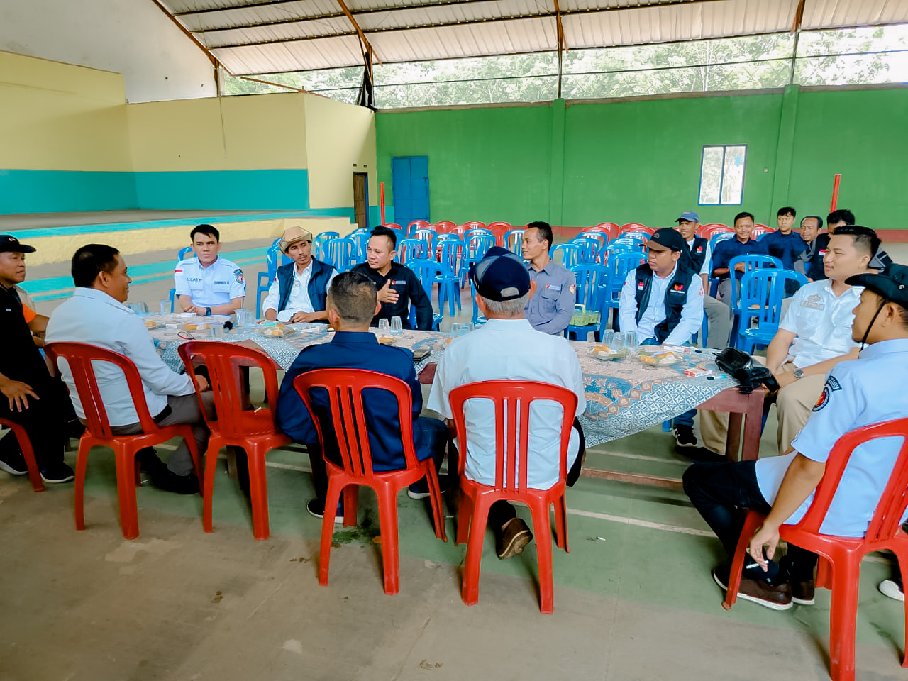 Bawaslu Provinsi Lampung Cek Kesiapan TPS Di Kampung Kali Papan