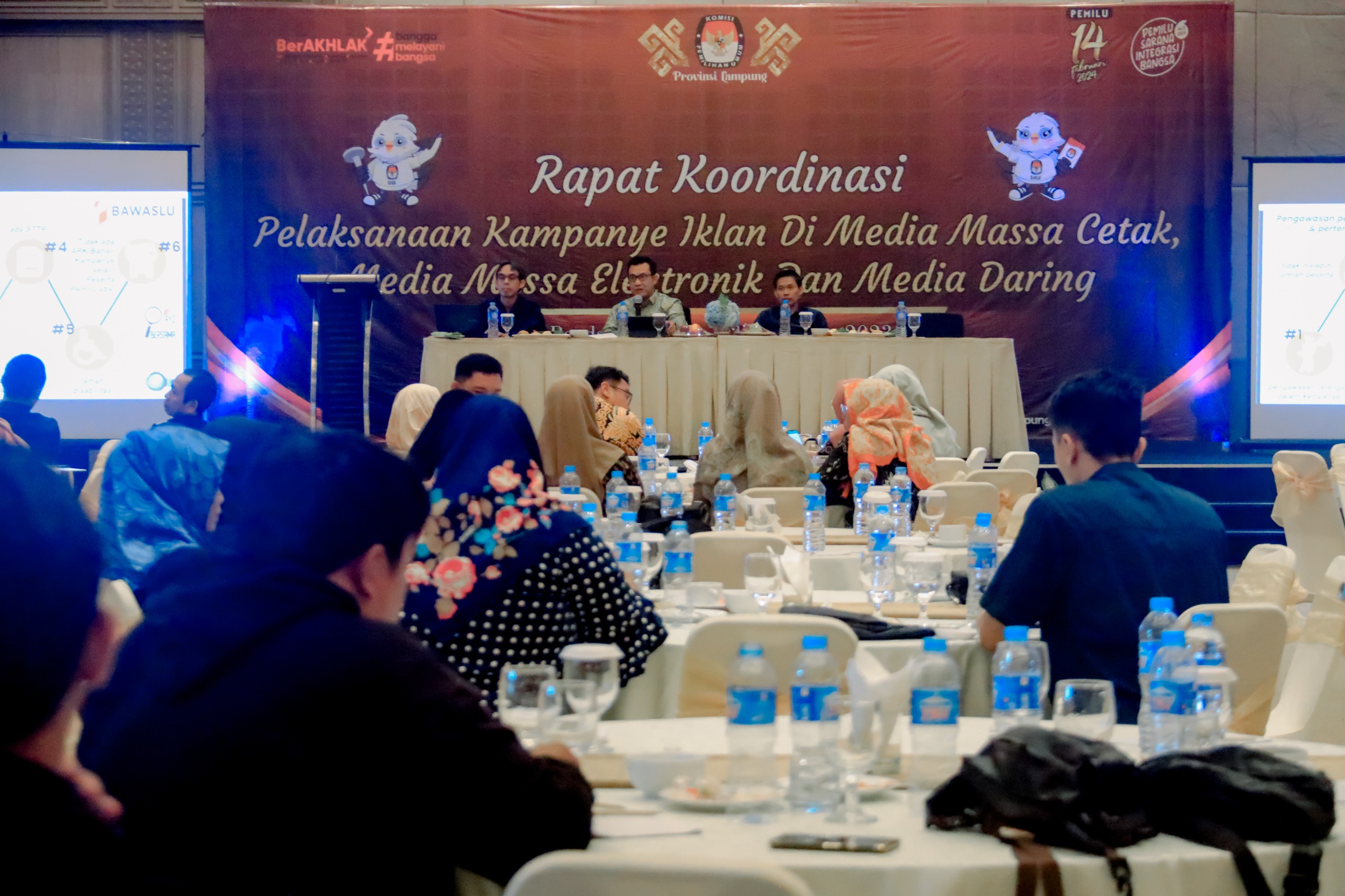 Bawaslu Lampung Ingatkan Aturan Kampanye Iklan di Media Massa Cetak, Elektronik, Dan Daring