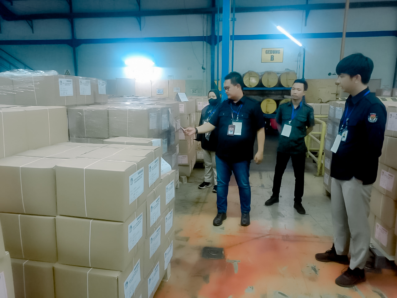 Di Penghujung Tahun, Bawaslu Lampung Awasi Secara Melekat Proses Percetakan Surat Suara Pemilu 2024