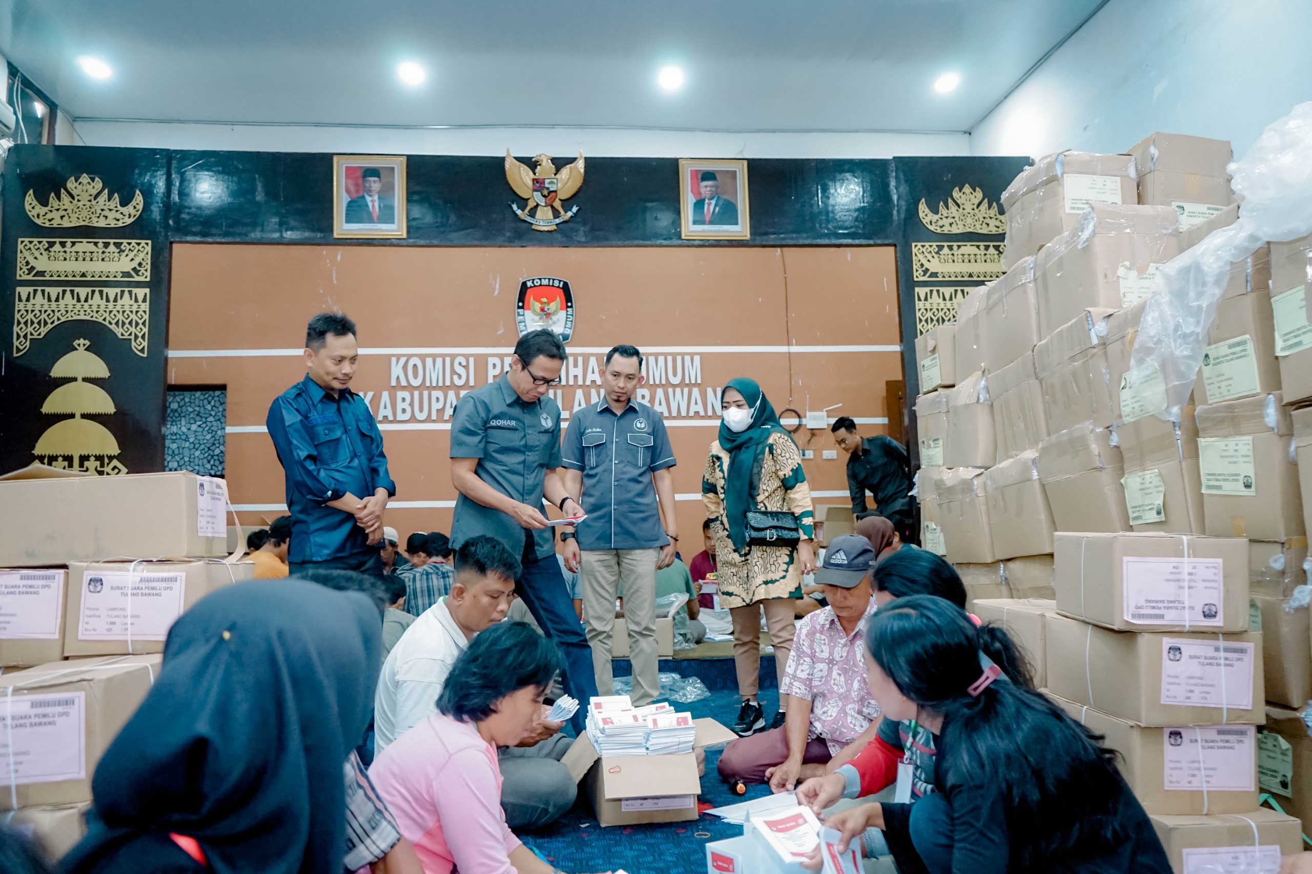 Bawaslu Lampung Perketat Pengawasan Pelipatan Surat Suara Untuk Pemilu 2024