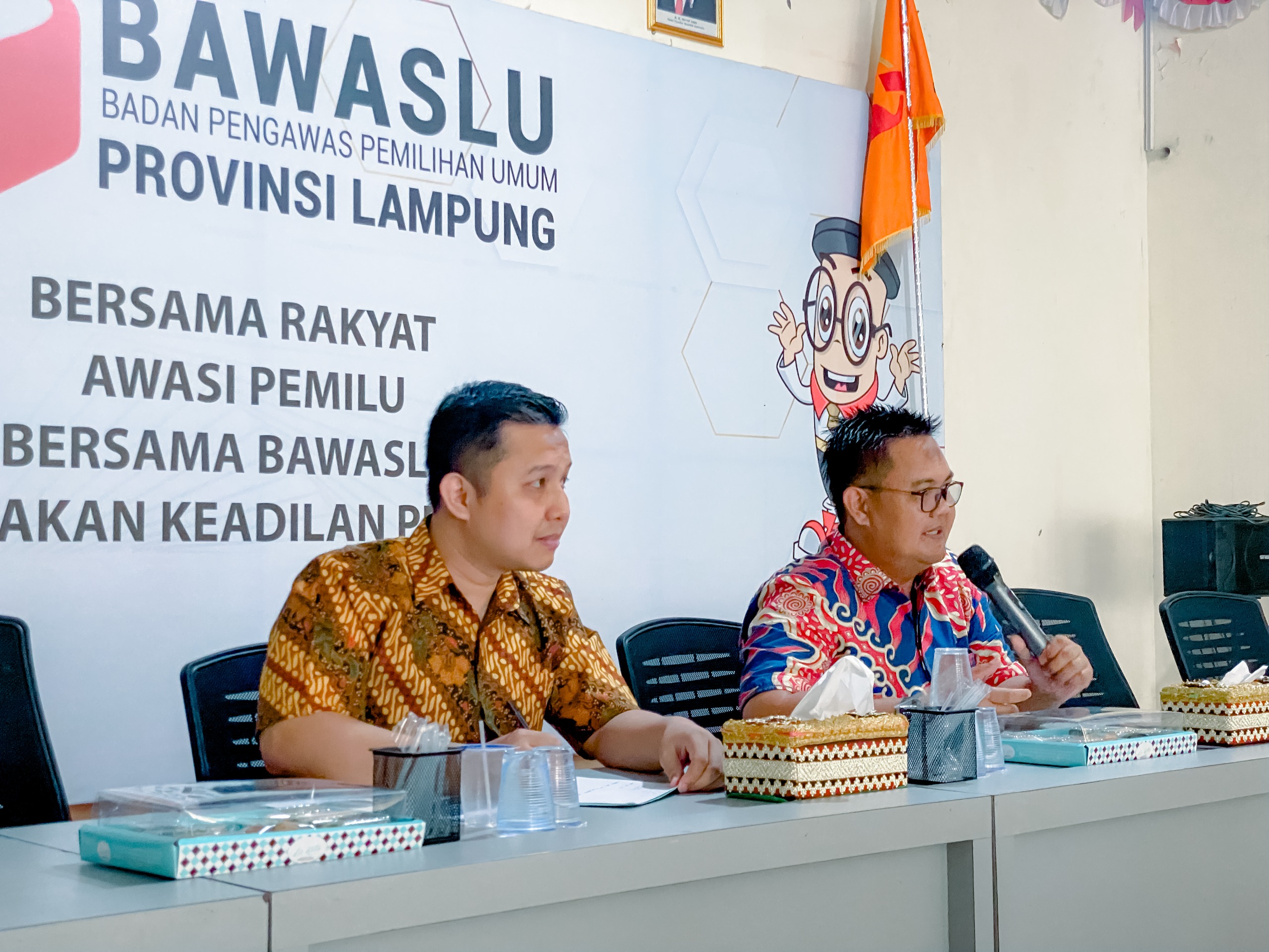 Bawaslu Lampung Gelar Rapat Koordinasi Penyusunan Laporan Hasil Tahapan Pengawasan Pencalonan DPD Dan DPRD