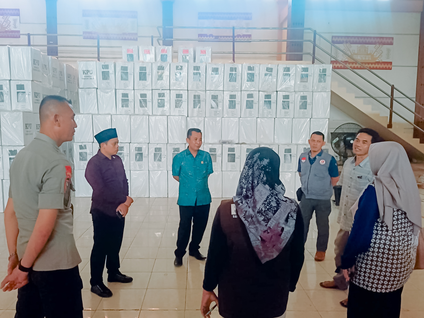 Bawaslu Lampung Terus Lakukan Pengawasan Logistik Pemilu 2024