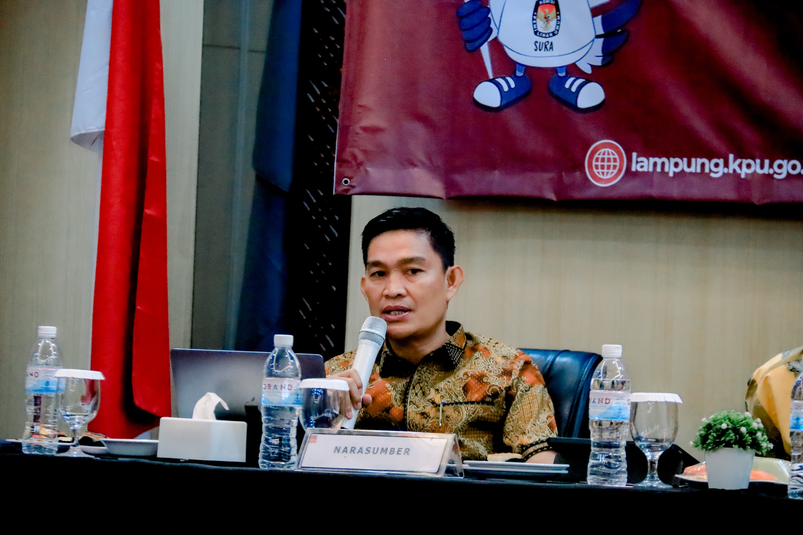 Jaga Hak Pilih, Bawaslu Lampung Hadiri Rapat Koordinasi Persiapan Cut Off DPTb Tahap II Pemilu 2024