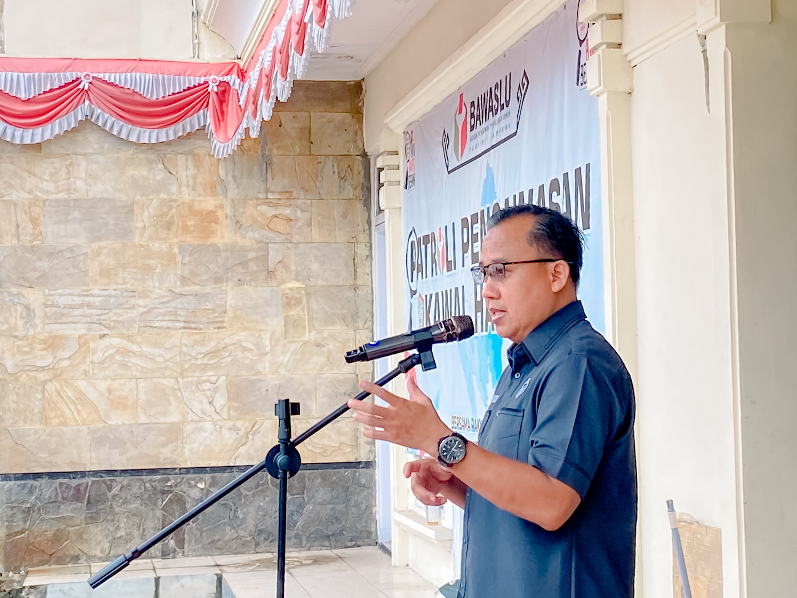 Tingkatkan Kedisiplinan Dan Kesiapsiagaan Menghadapi Pemilu 2024, Bawaslu Lampung Gelar Apel Rutin