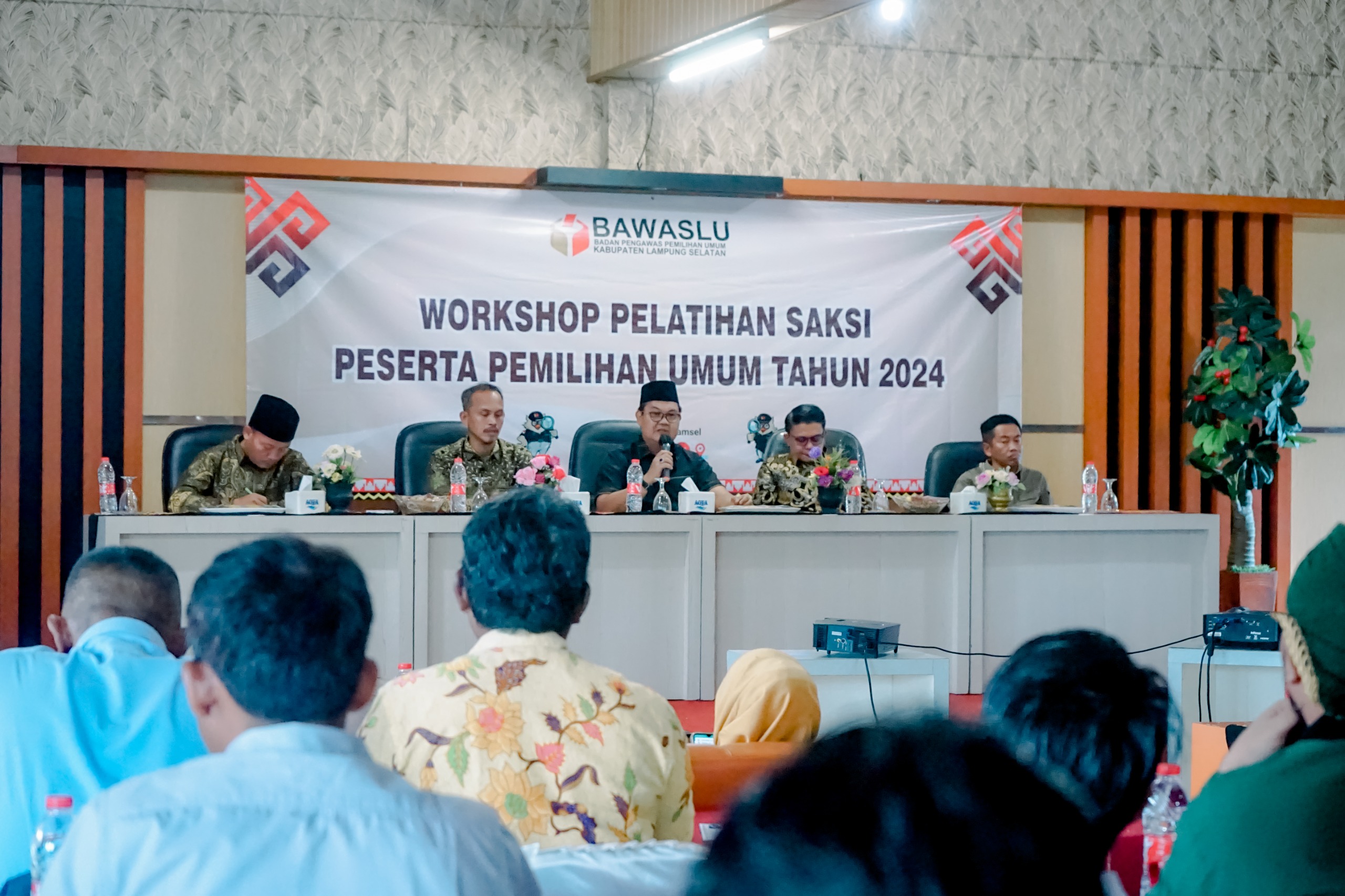 Samakan Persepsi, Bawaslu Gelar Pelatihan Saksi Pemilu 2024 Di Kabupaten Lampung Selatan