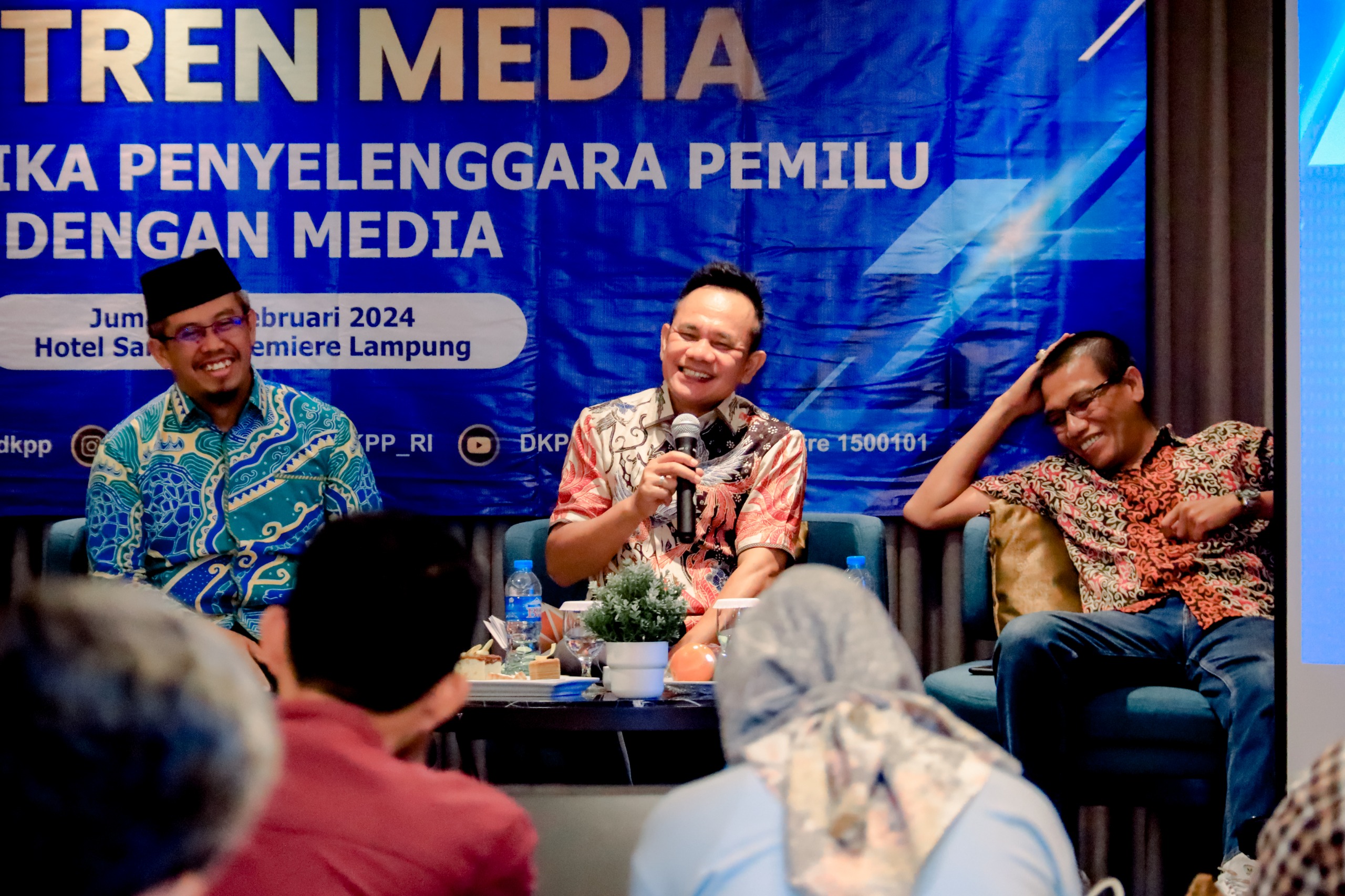 Hadiri NGETREN Media, Bawaslu Lampung Kejadian Khusus Yang Menjadi Permasalahan Dalam Tahapan Pemungutan Dan Penghitungan Suara Pemilu 2024