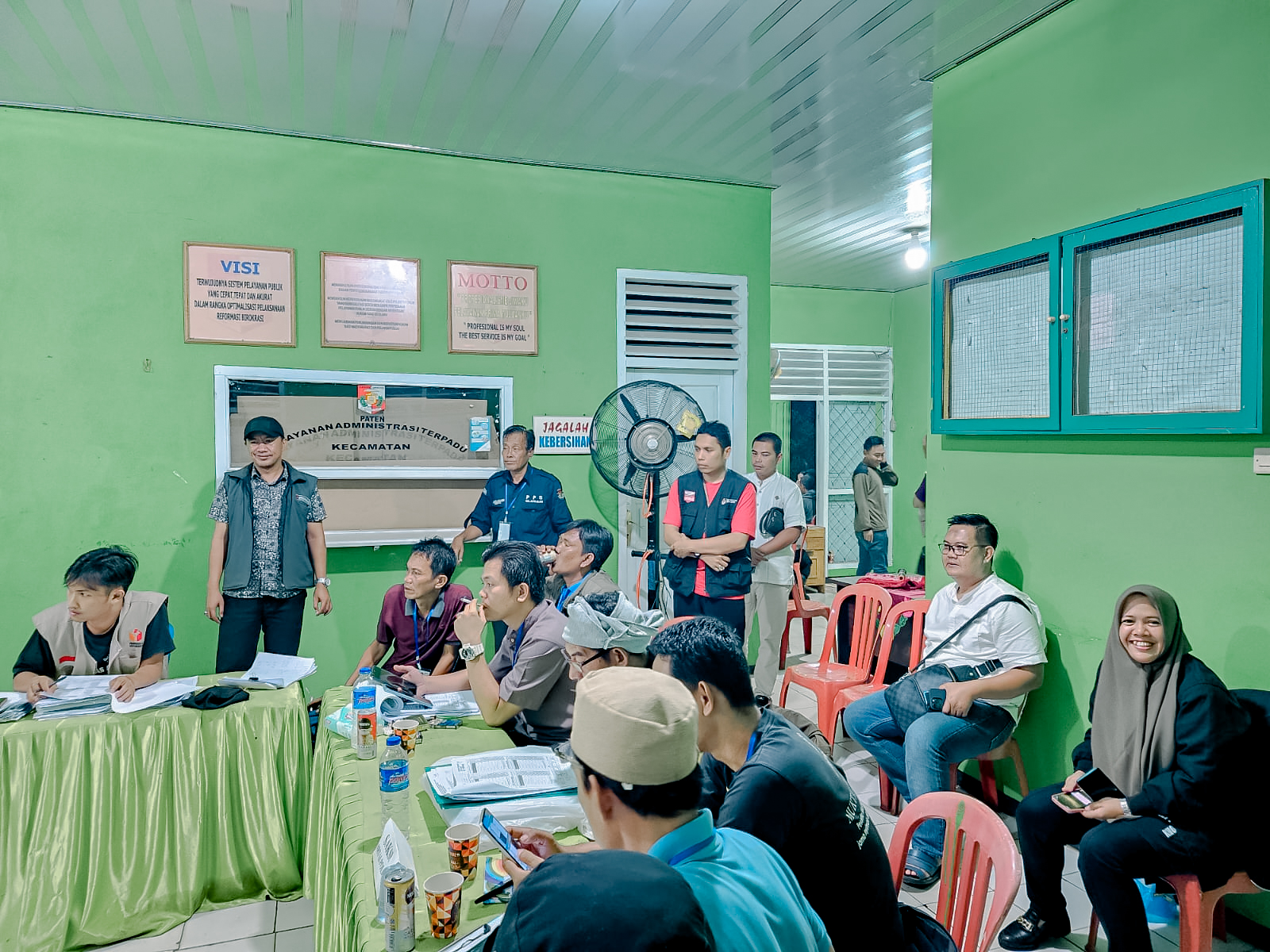 Bawaslu Lampung Lakukan Pengawasan Melekat Saat Rekapitulasi Suara Ditingkat Kecamatan