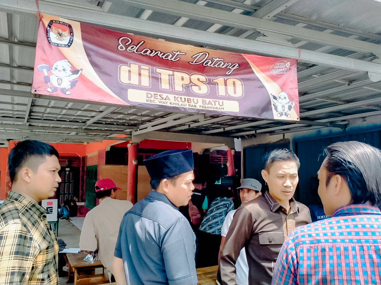 Pastikan Prosedur Dan Mekanisme Sesuai, Bawaslu Lampung Awasi PSU Di Pesawaran