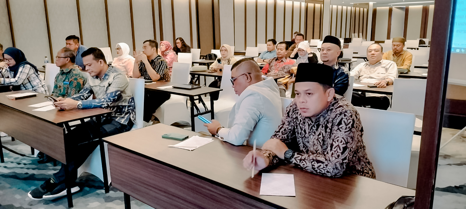 Bawaslu Lampung Hadiri FGD Penyusunan Mekanisme Evaluasi Pengawas Adhoc Dalam Rangka Pengawasan Penyelenggaraan Pemilihan Tahun 2024