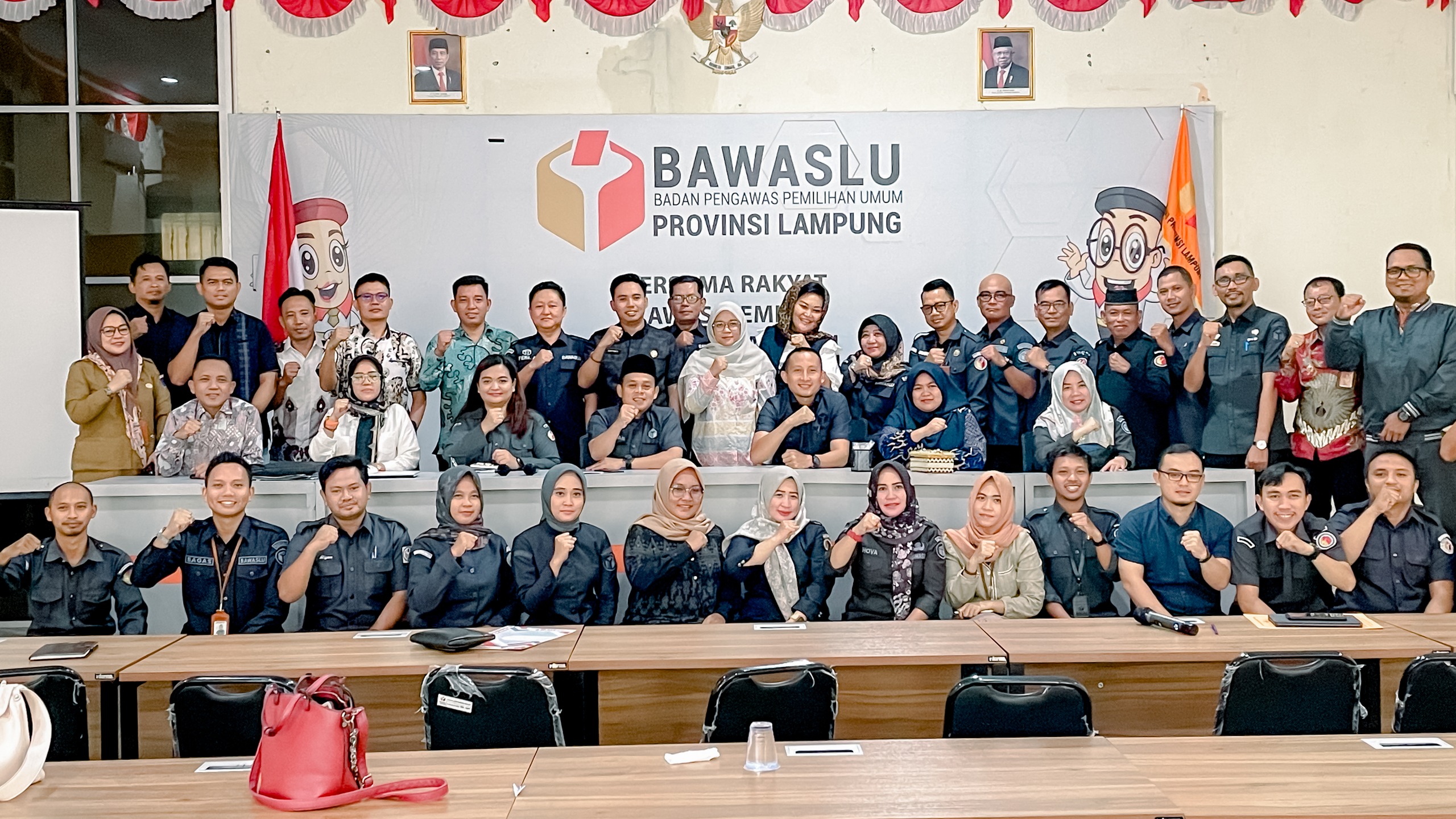 Hadapi Tahapan Pemilihan, Bawaslu Lampung Gelar Rapat Koordinasi Persiapan SDM Pengawas Adhoc pada Bawaslu Kabupaten/Kota Se-Provinsi Lampung