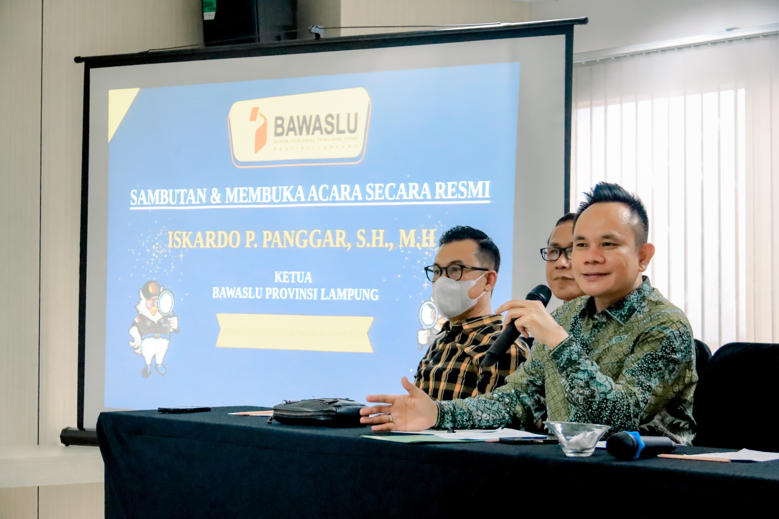 Pasca Penyelenggaraan Pemilu Tahun 2024, Bawaslu Lampung Gelar Rapat Evaluasi Penanganan Pelanggaran