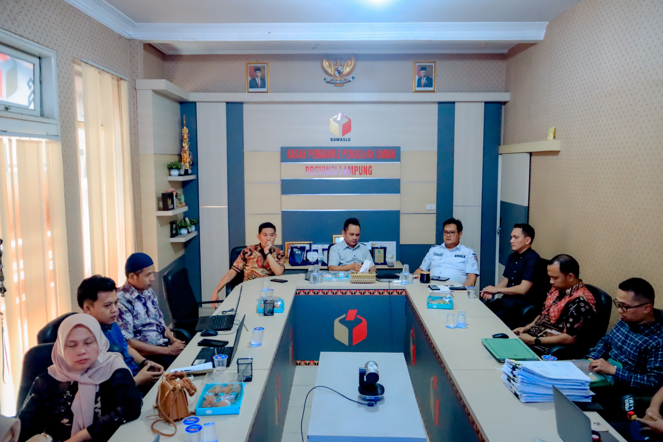 Bawaslu Lampung Finalisasi Penyusunan Keterangan Perselisihan Hasil Pemilu (PHPU) Bersama Bawaslu Kabupaten/Kota