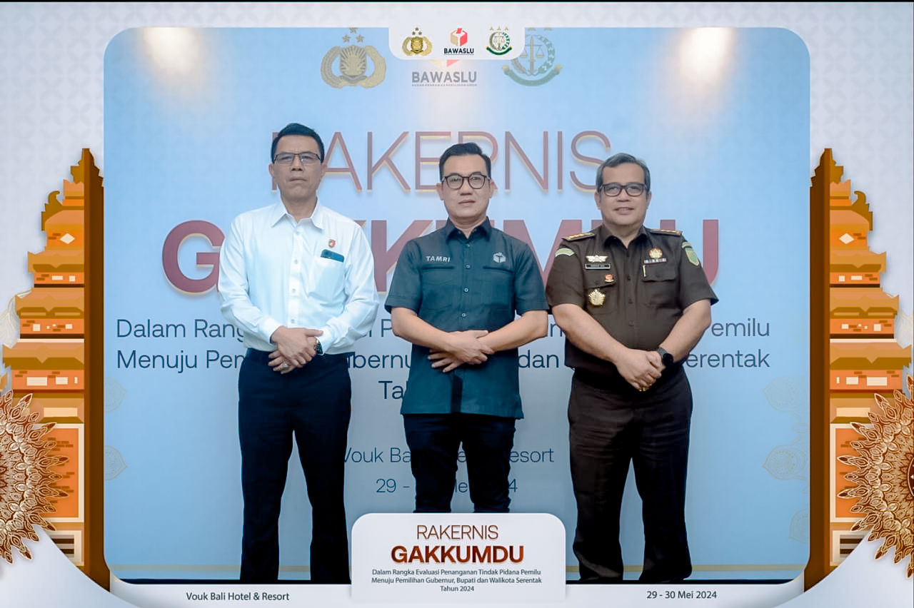 Jelang Pilkada, Sentra Gakkumdu Lampung Hadiri Rapat Kerja Sentra Gakkumdu Nasional