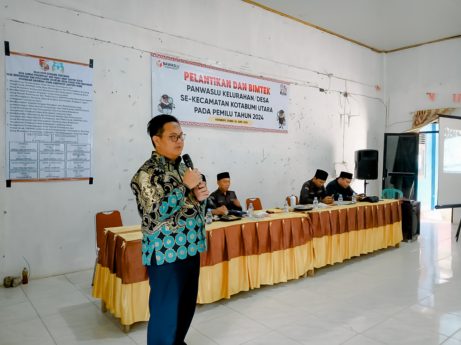 PKD Di Lampung Utara Resmi di Lantik, Siap Awasi Pilkada 2024