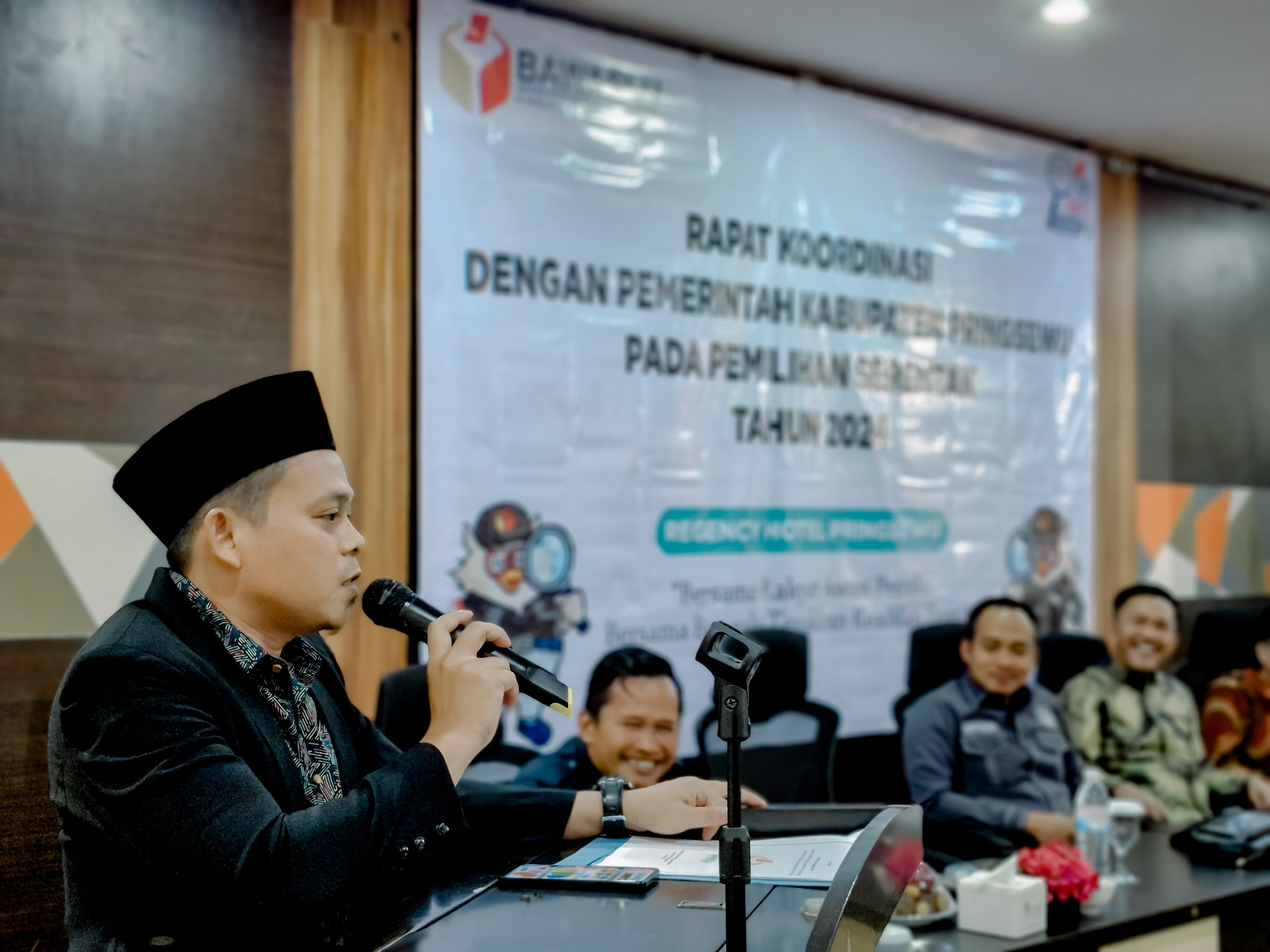 Sinergitas Dengan Pemerintah Daerah, Bawaslu Pringsewu Gelar Rapat Koordinasi Pada Pemilihan Serentak Tahun 2024