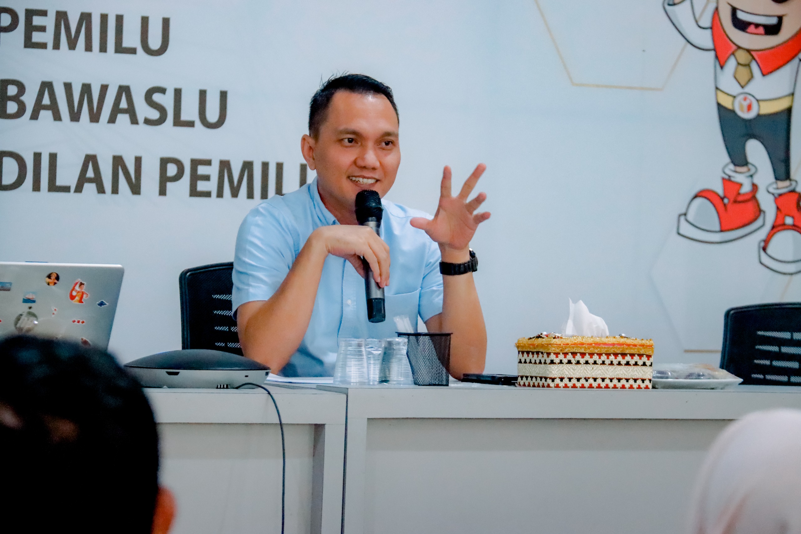 Bawaslu Lampung Gelar Rapat Sosialisasi Dan Bimbingan Teknis Monev Keterbukaan Informasi Publik 2024