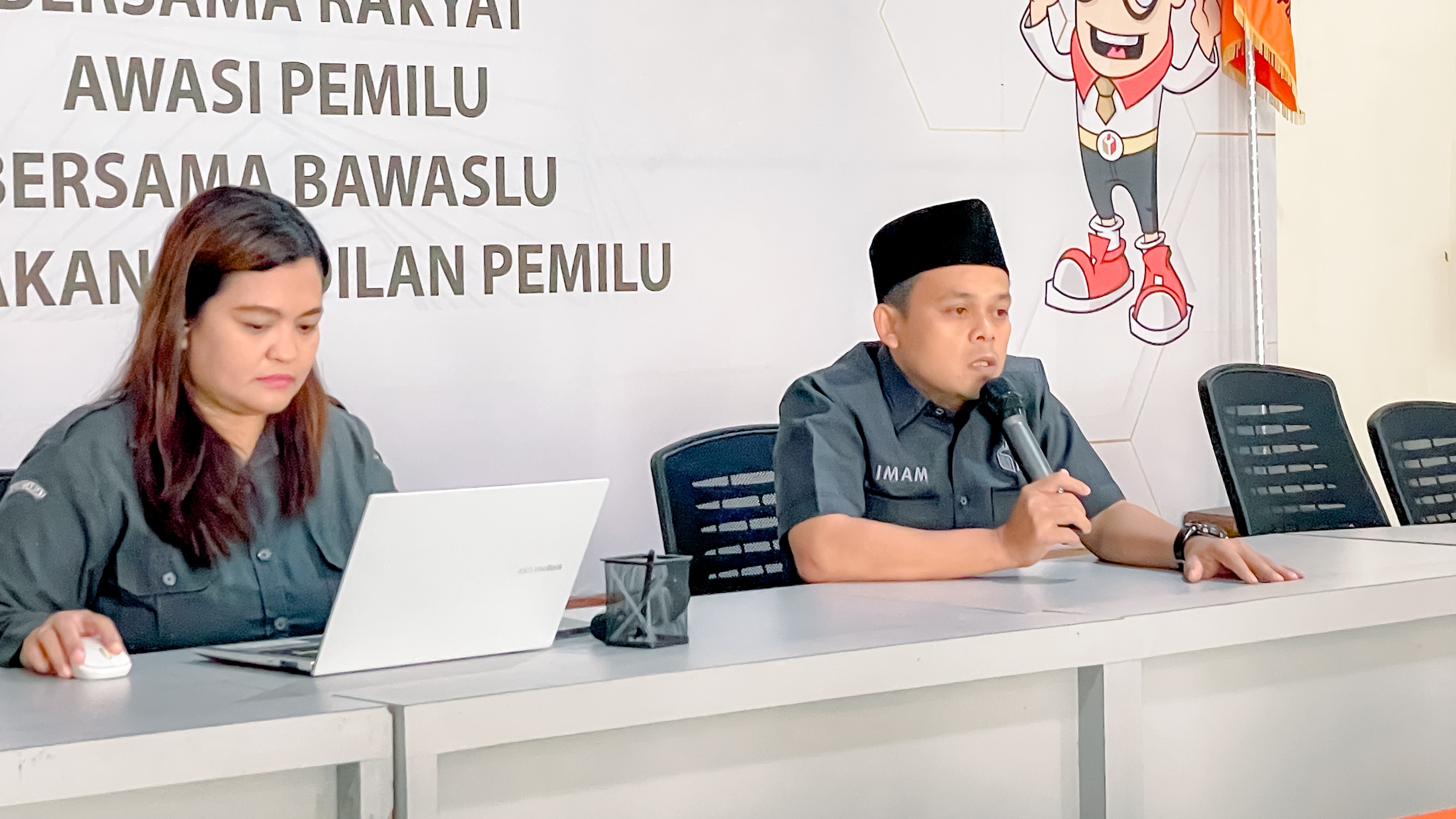 [[Konferensi Pers]] Hadapi Tahapan Pemilihan, Bawaslu Lampung Gelar Rapat Koordinasi Persiapan SDM Pengawas Adhoc pada Bawaslu Kabupaten/Kota Se-Provinsi Lampung