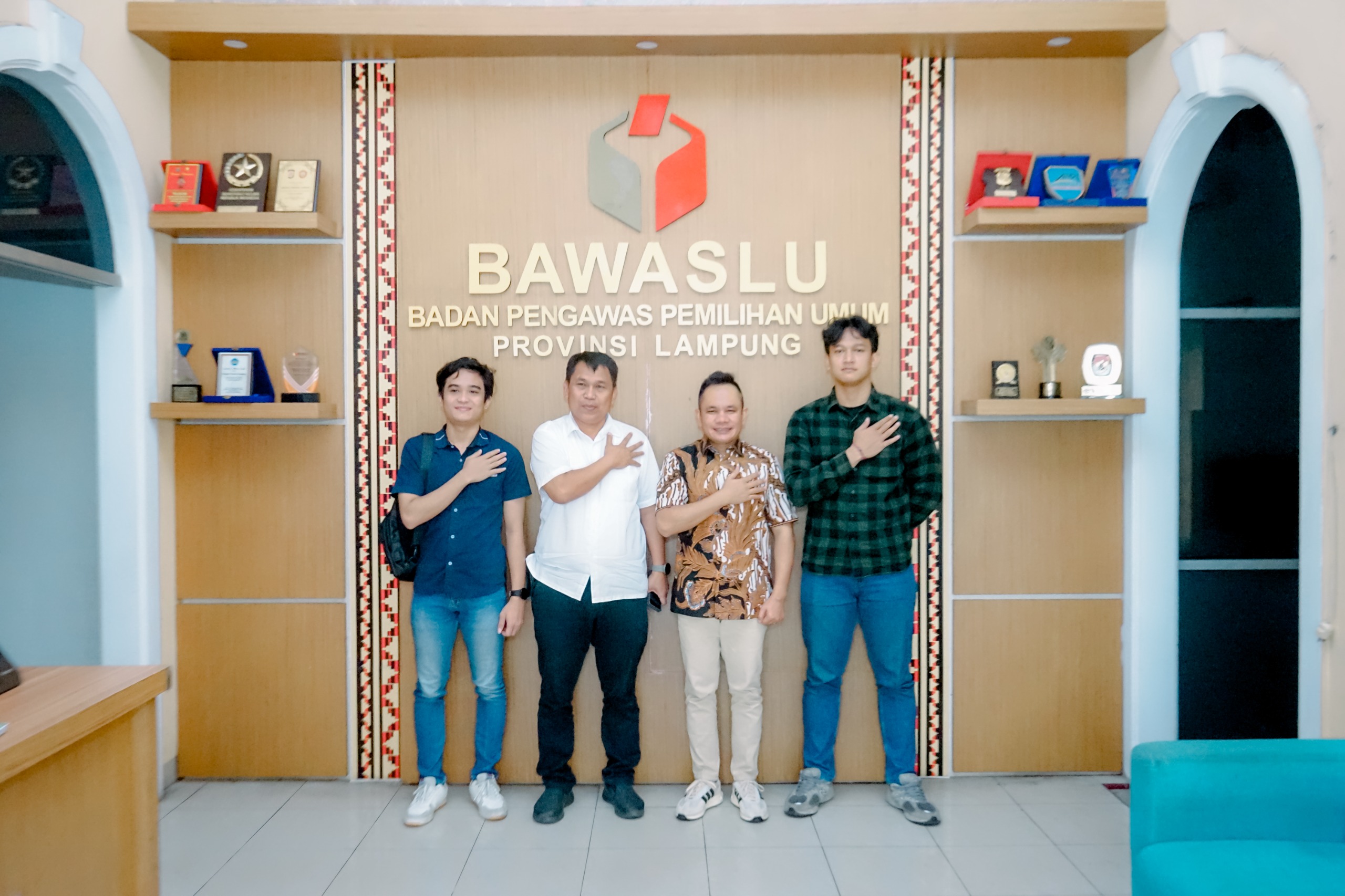 Bawaslu Lampung Berkoordinasi Dengan BIK Polri Bahas Potensi Kerawanan Pemilukada 2024