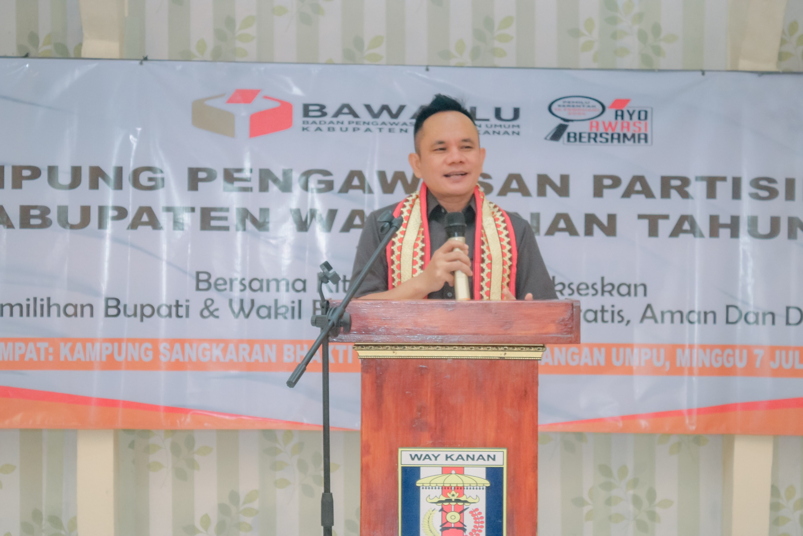 Bawaslu Lampung Imbau Masyarakat Tetap Rukun Meski Berbeda Pilihan Dalam Pilkada