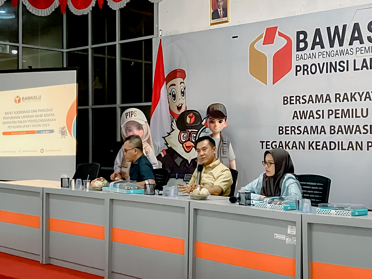 Bawaslu Lampung Finalisasi Laporan Akhir Sentra Gakkumdu Tahun 2024