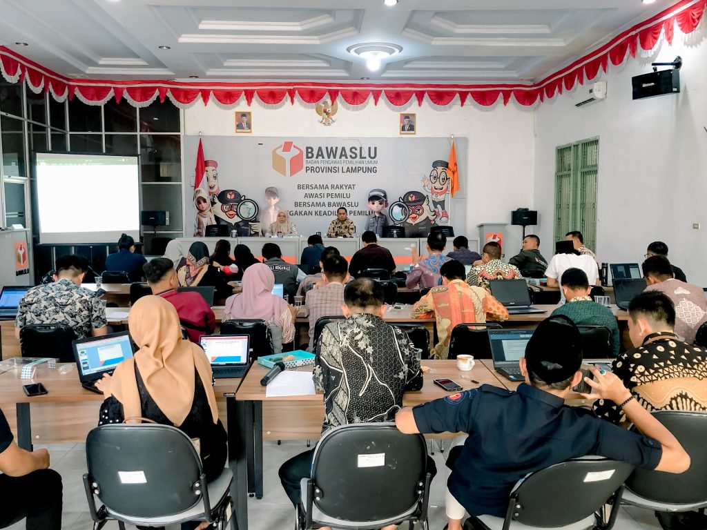 [[Konferensi Pers]]Â Bawaslu Lampung Perketat Pengawasan Dan Pencegahan Pelanggaran dalam Tahapan Pemutakhiran Daftar Pemilih Pemilu 2024