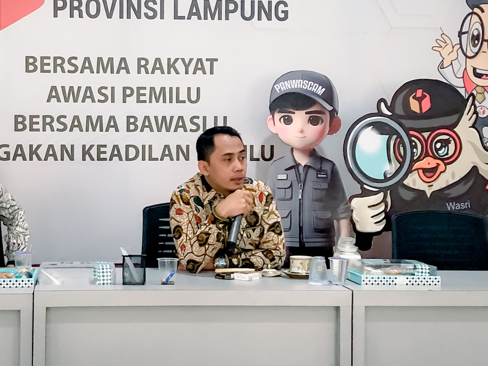 Bawaslu Lampung Perketat Pengawasan Dan Pencegahan Pelanggaran dalam Tahapan Pemutakhiran Daftar Pemilih Pemilu 2024