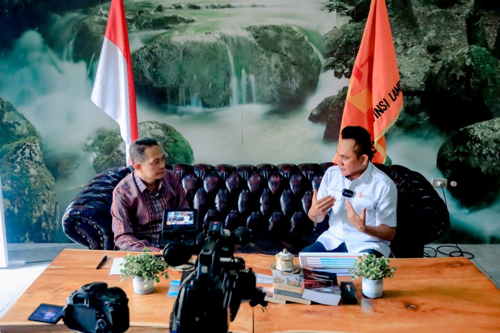 [[Konferensi Pers]] Bawaslu Lampung Fokus Pada Pencegahan Pelanggaran dengan Program Pengawasan Partisipatif