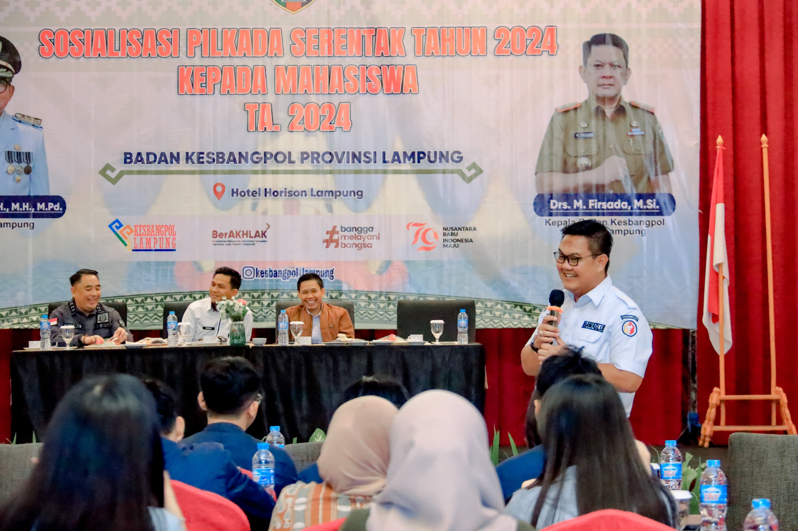 Bawaslu Lampung Ajak Mahasiswa Jadi Pemilih Cerdas