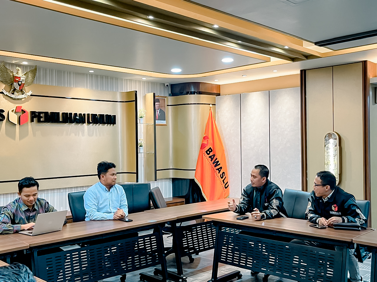 Bawaslu Lampung Laporkan Kerawanan Data Pemilih Di Daerah Perbatasan dan Register Jelang Pilkada Ke Bawaslu RI