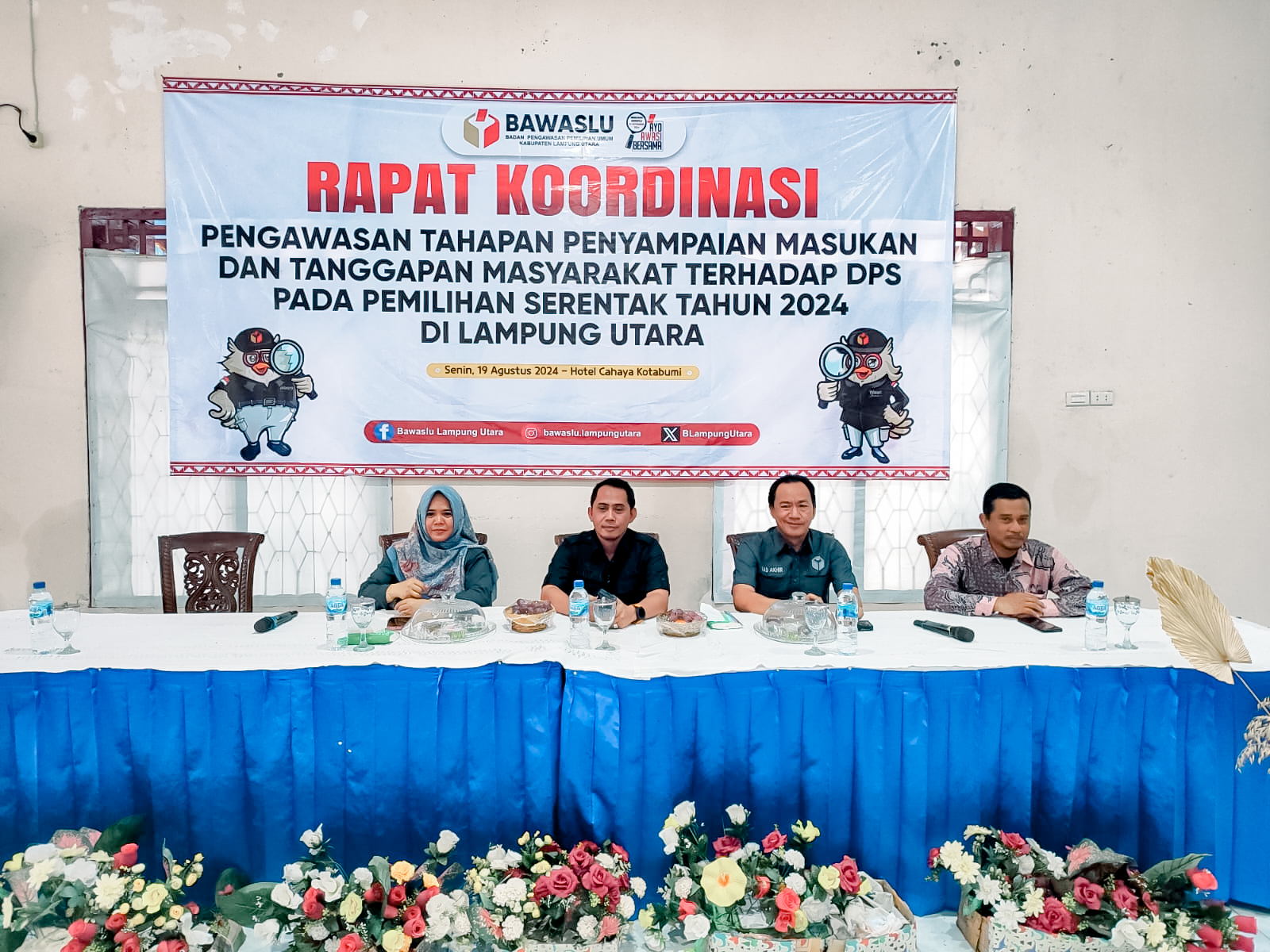 Bawaslu Lampung Tekankan Pengawasan Ketat Terhadap DPS Untuk Pemilihan Serentak 2024