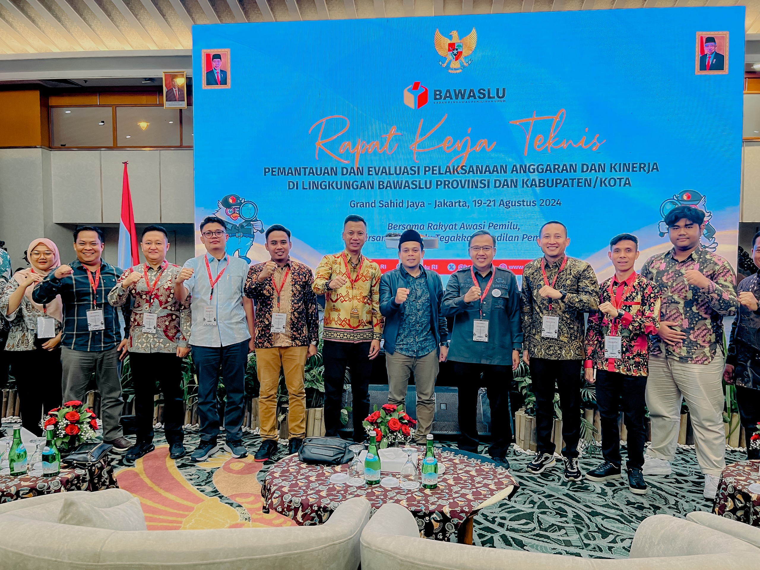 Bawaslu Lampung Hadiri Rapat Kerja Teknis Pemantauan Dan Evaluasi Pelaksanaan Anggaran Dan Kinerja